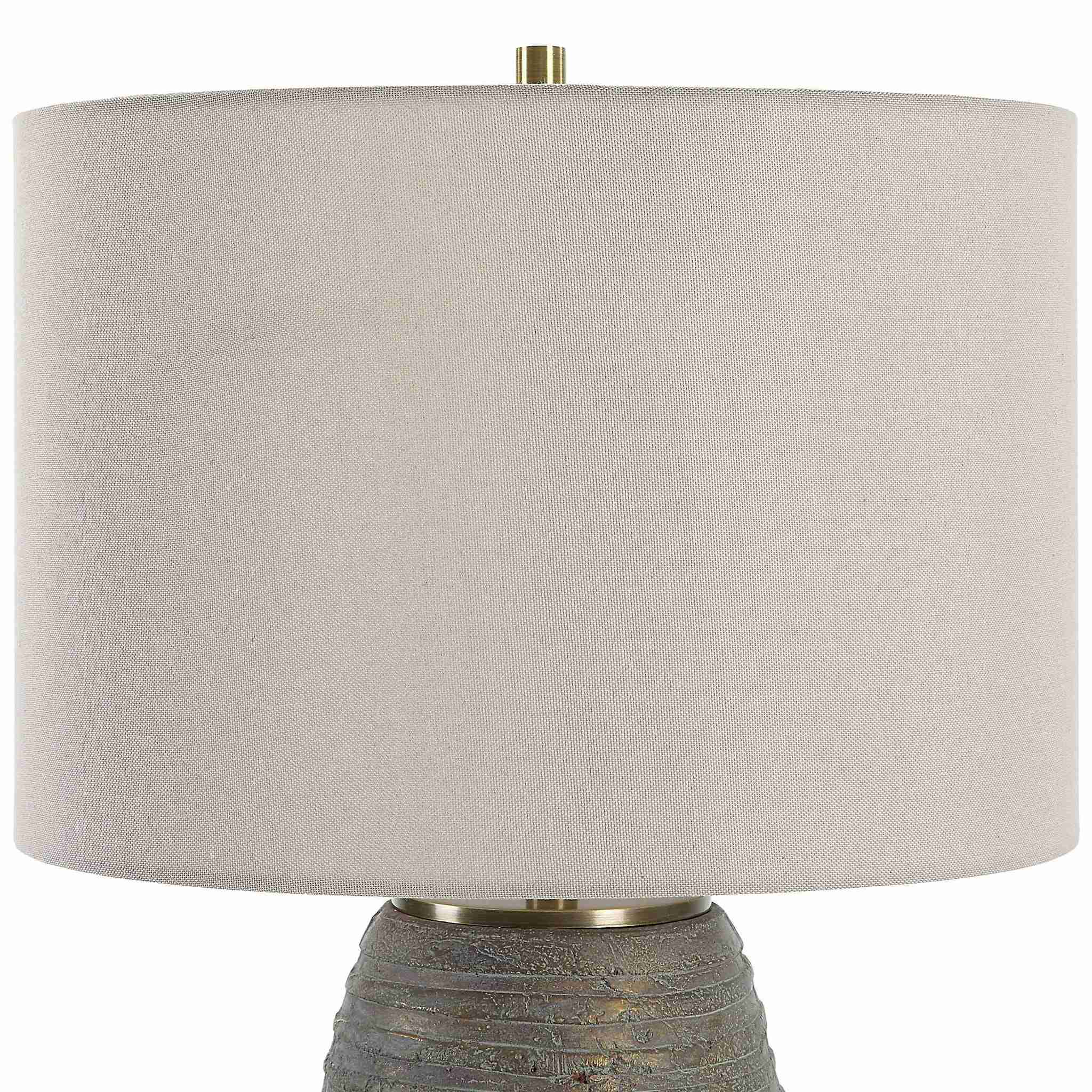 Gorda - Ceramic Table Lamp - Bronze - Image 3