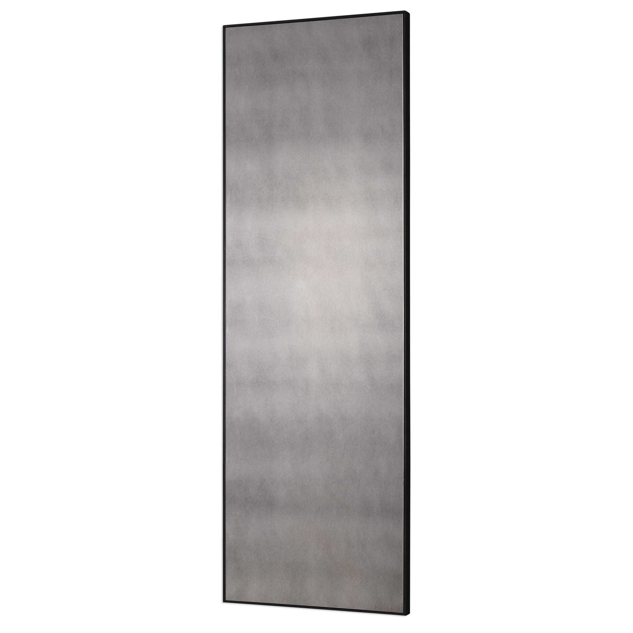Burwell - Oversized Antiqued Mirror - Black - Image 2