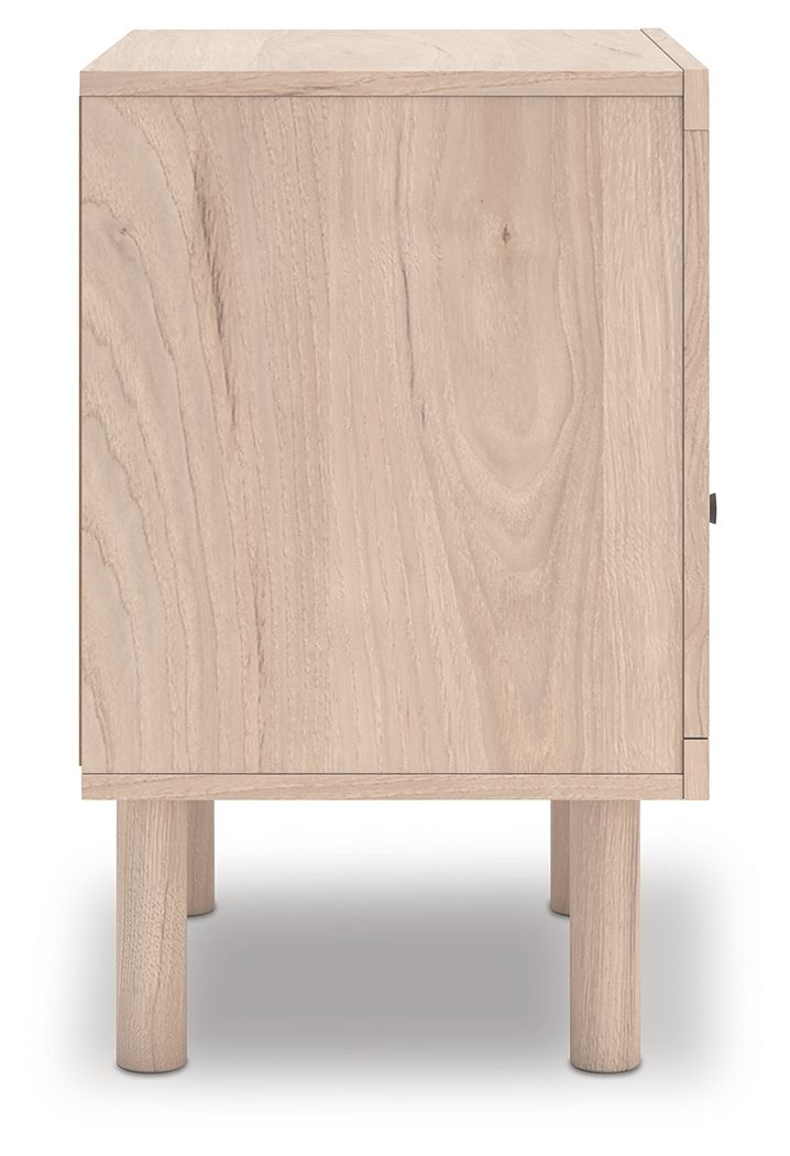 Arloster - One Drawer Night Stand - Tan - Image 2