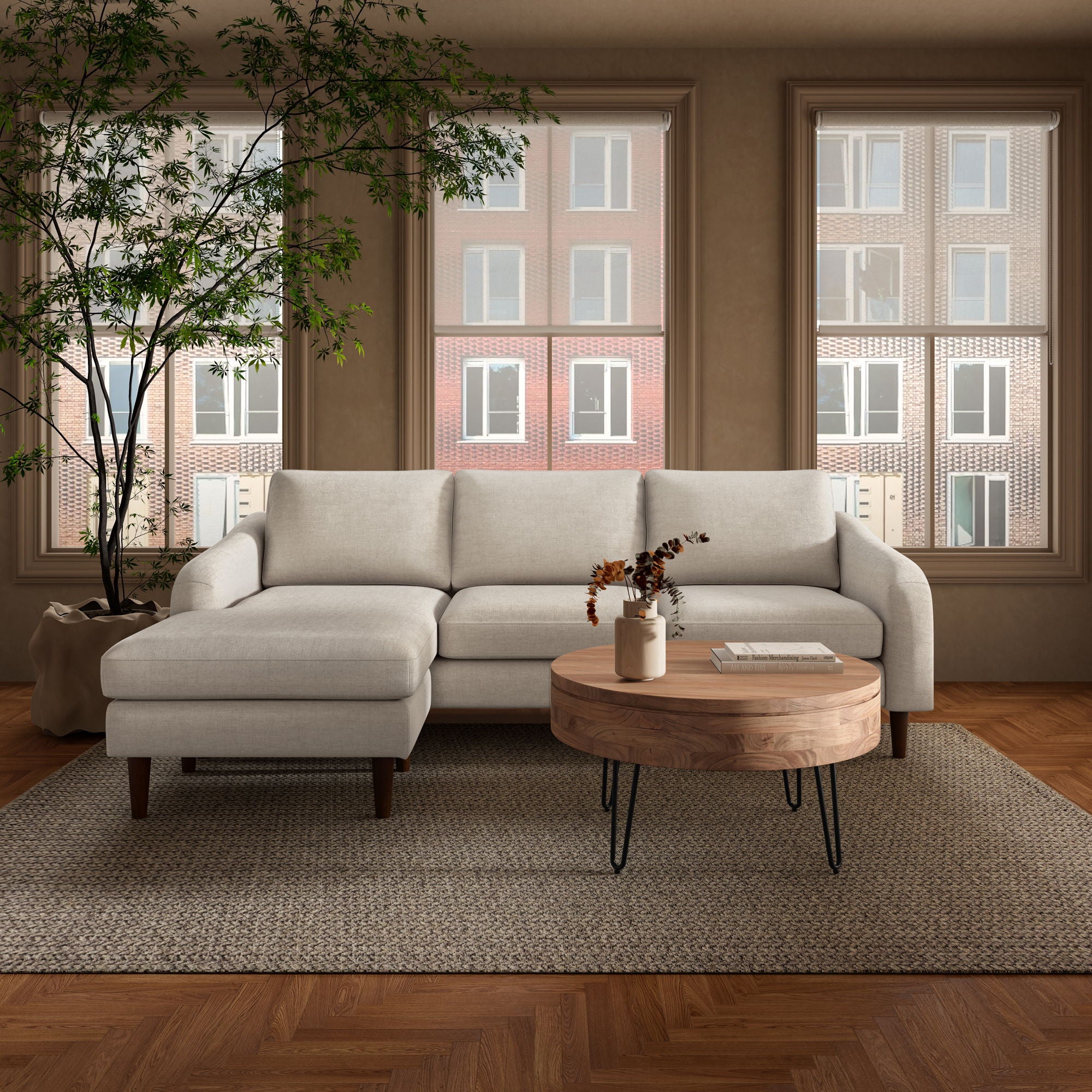 Quinn - Sectional - Oatmeal - Image 2