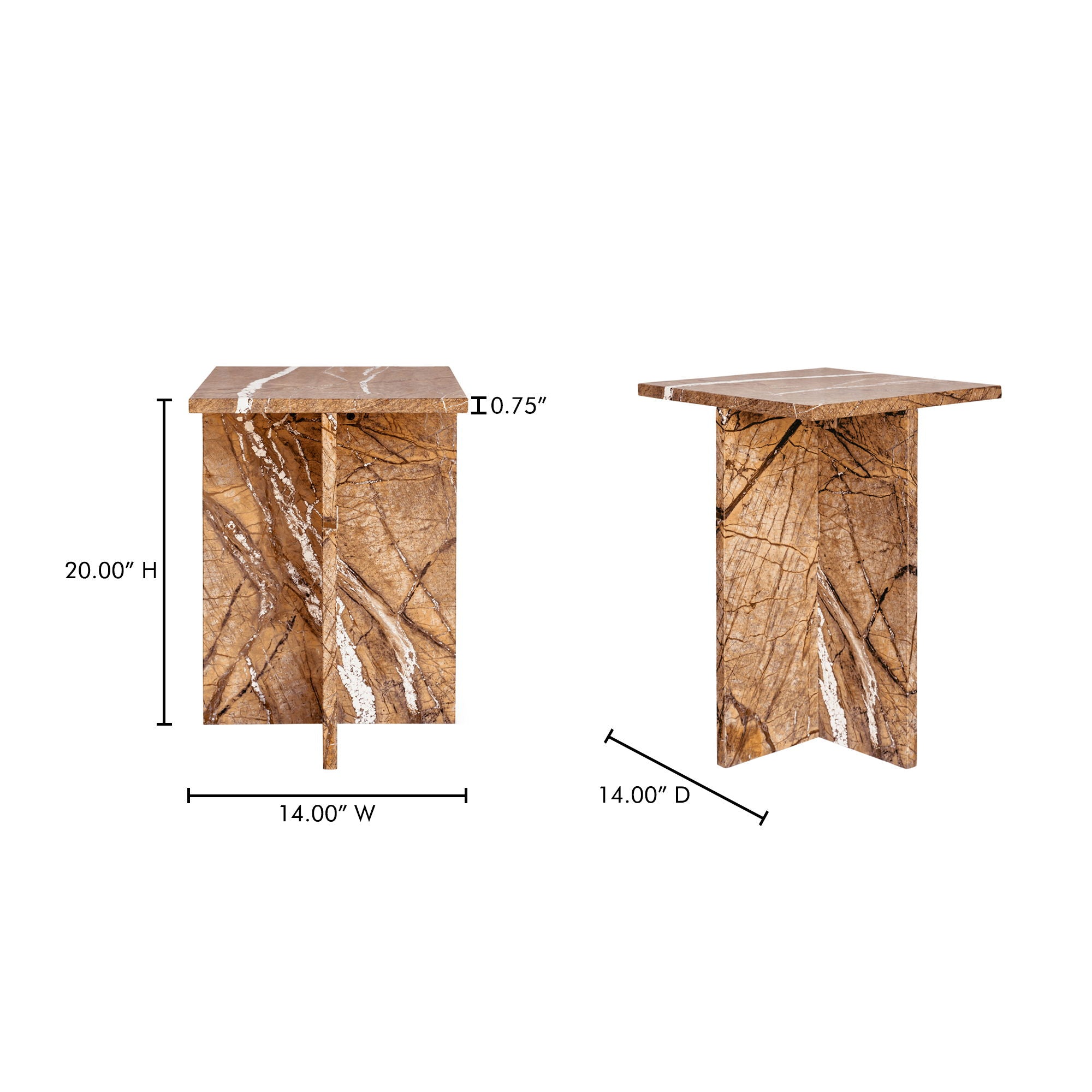 Blair - Accent Table - Golden - Image 2