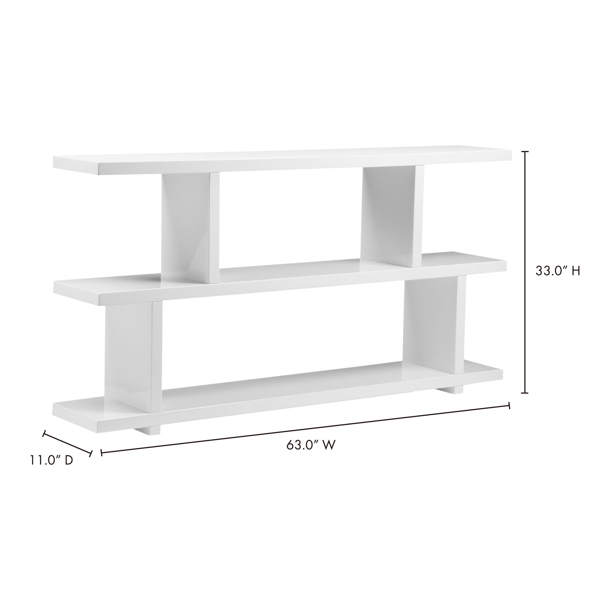 Miri - Small Shelf - White - Image 3