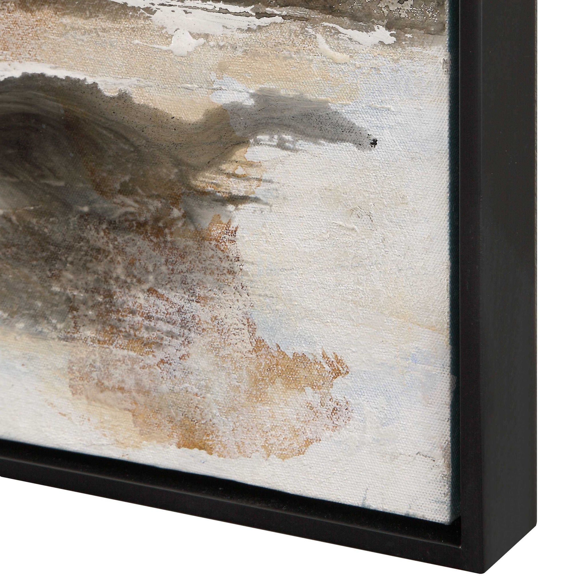 Aftermath - Abstract Art - Light Brown - Image 2
