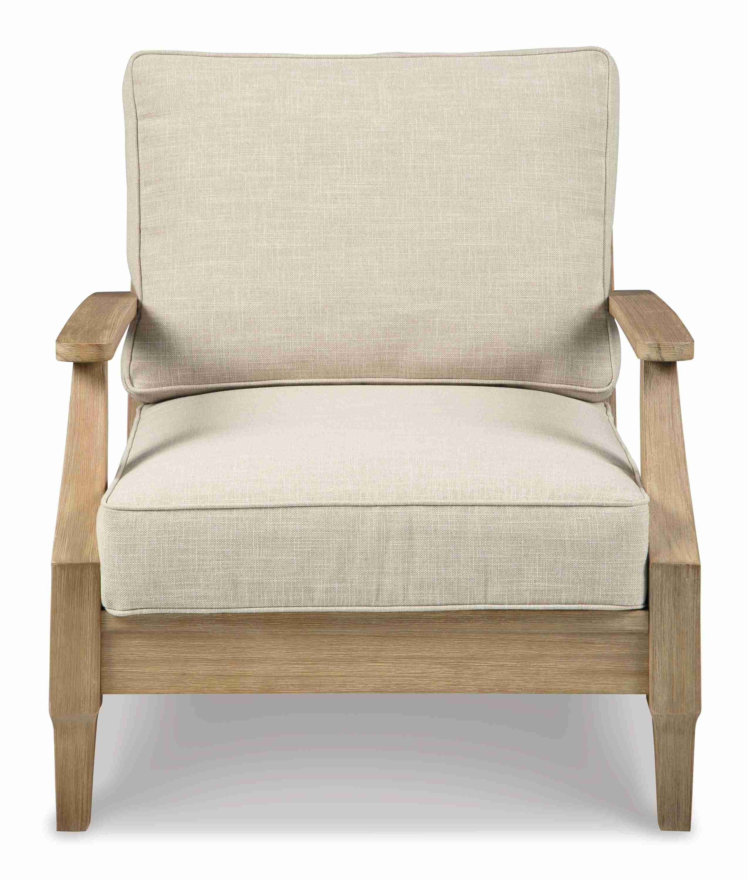 Clare View - Lounge Chair w/Cushion  - Beige - Image 3
