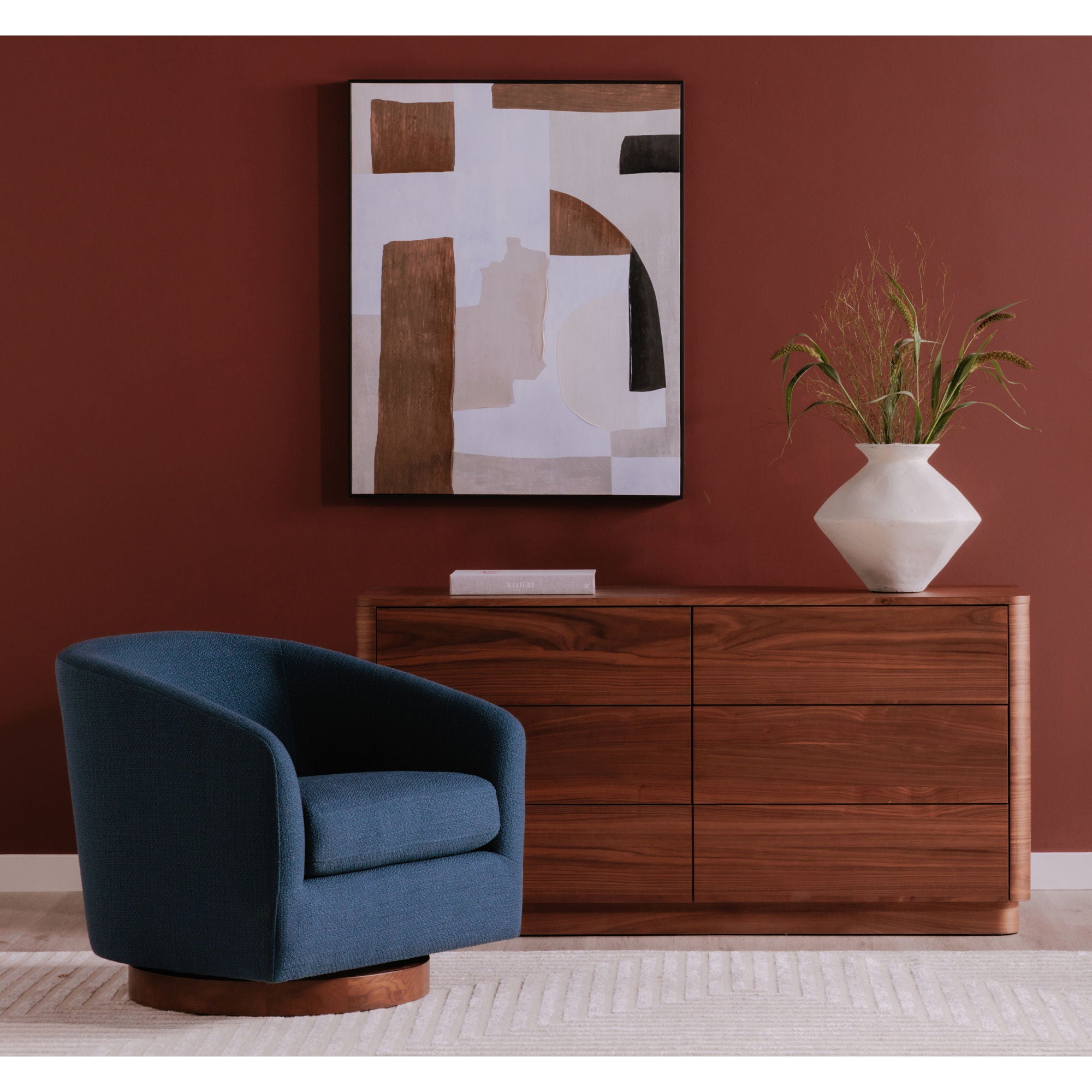 Round Off - Dresser - Dark Brown - Image 3