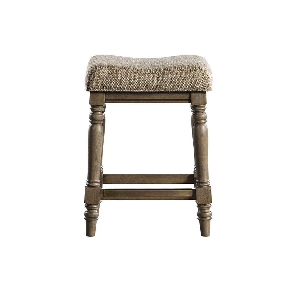 Balboa Park - Backless Stool - Roasted Oak - Image 2