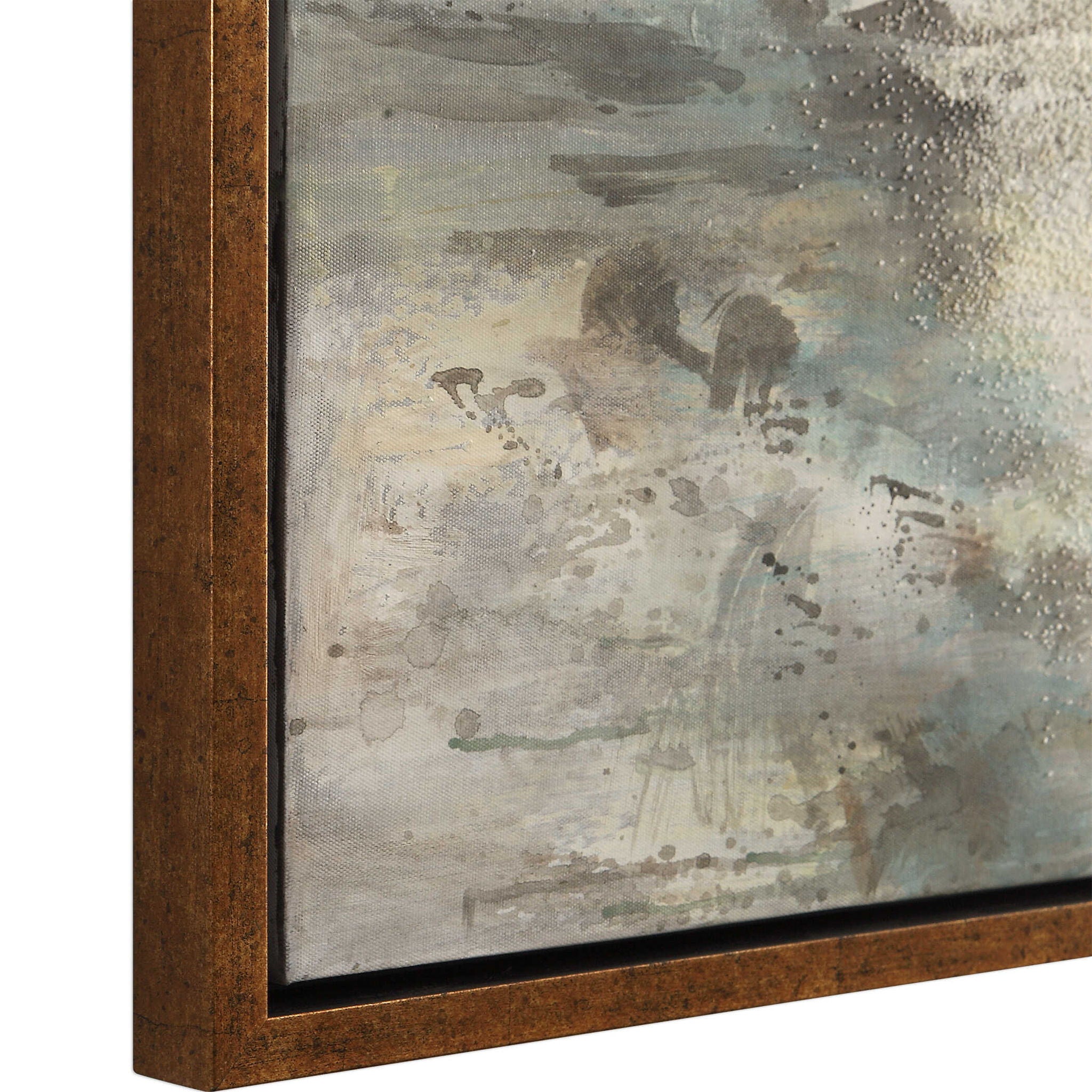Behind The Falls - Abstract Art - Beige - Image 2