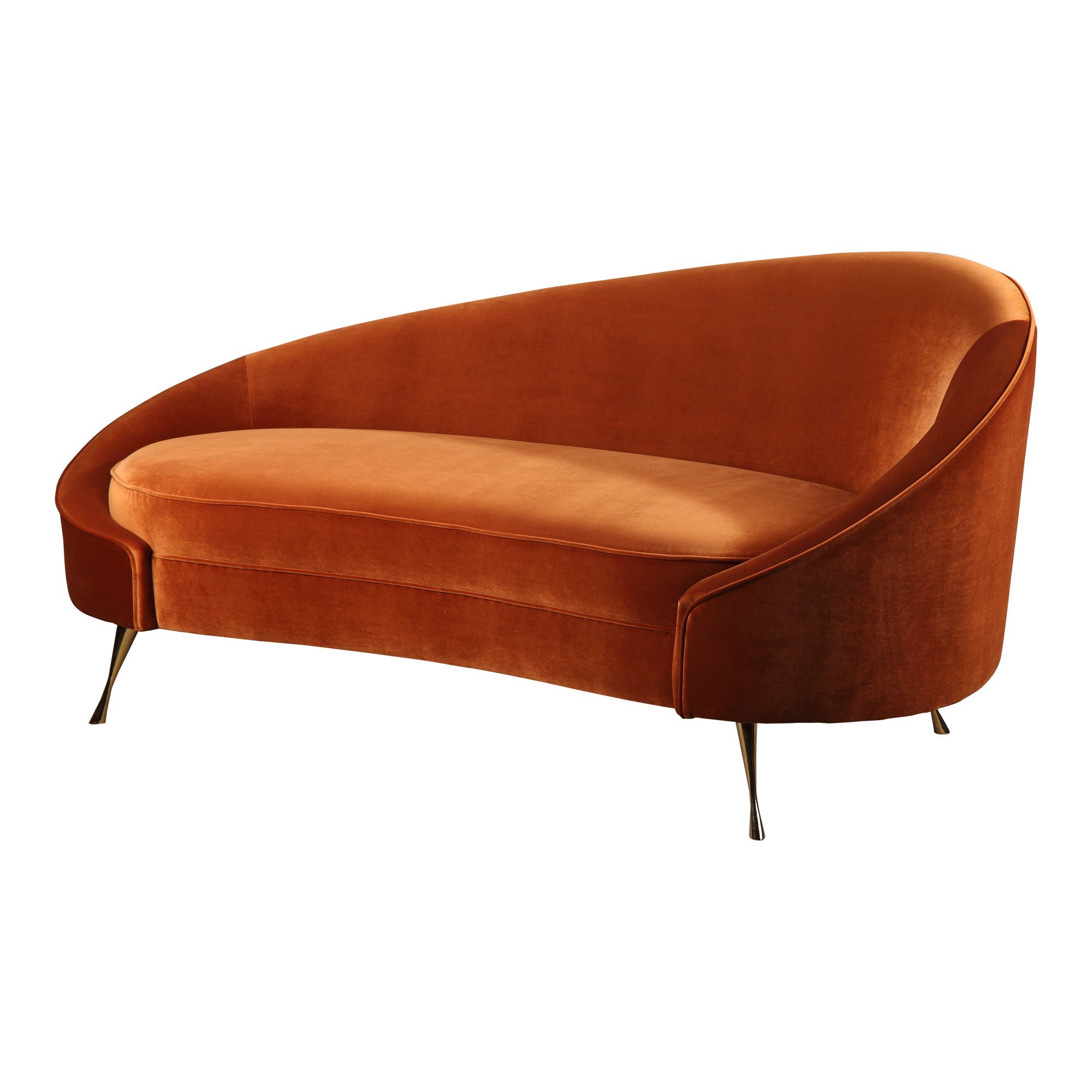 Abigail - Chaise - Umber - Image 2
