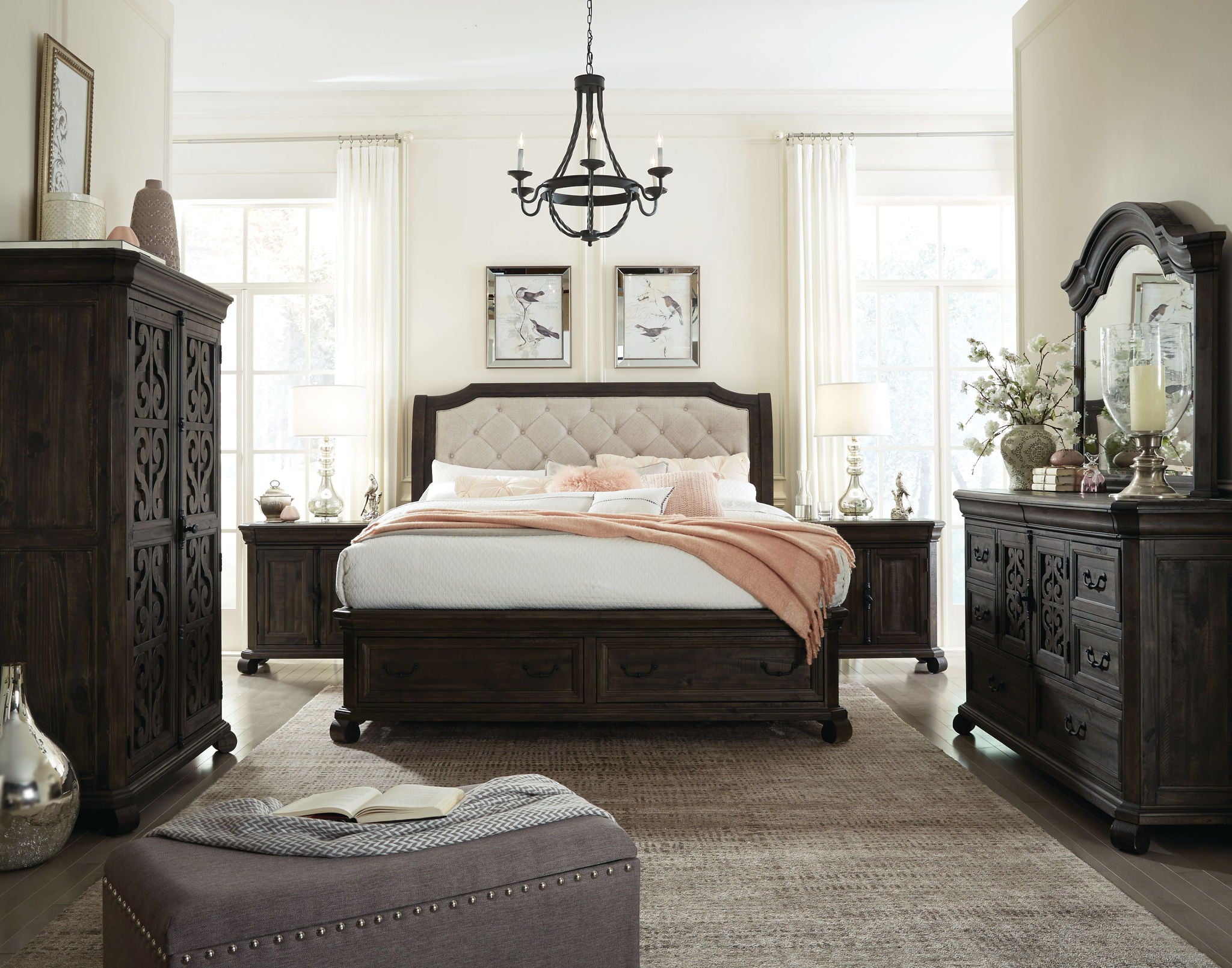 Bellamy - Door Chest - Peppercorn - Image 2