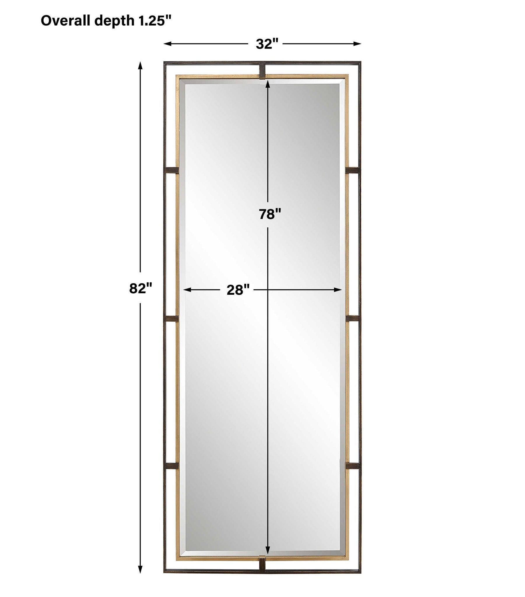 Carrizo - Rectangle Mirror - Image 3