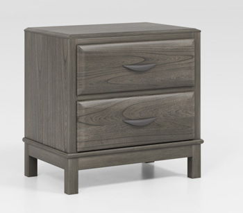 Mazing – Two Drawer Night Stand – Gray