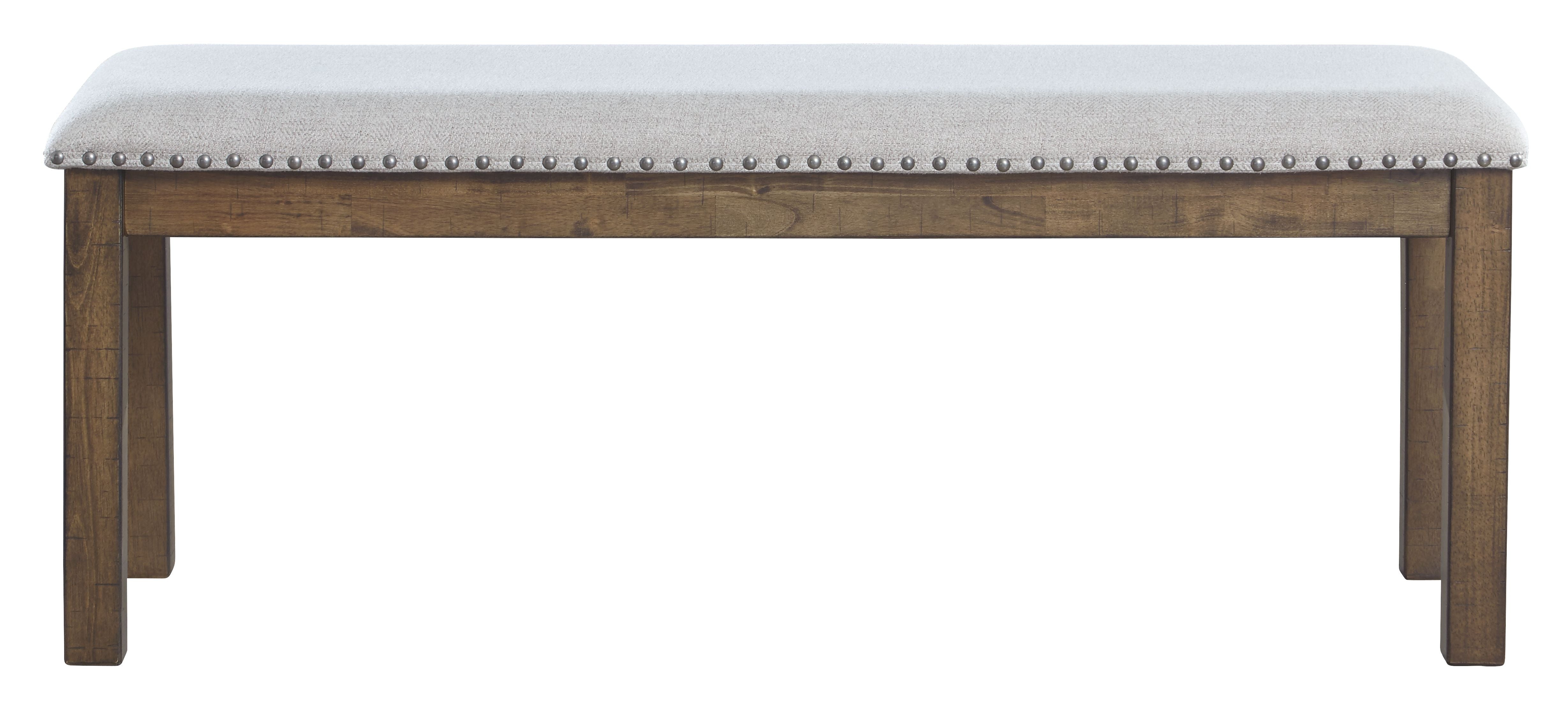 Moriville - Upholstered Bench - Beige - Image 2