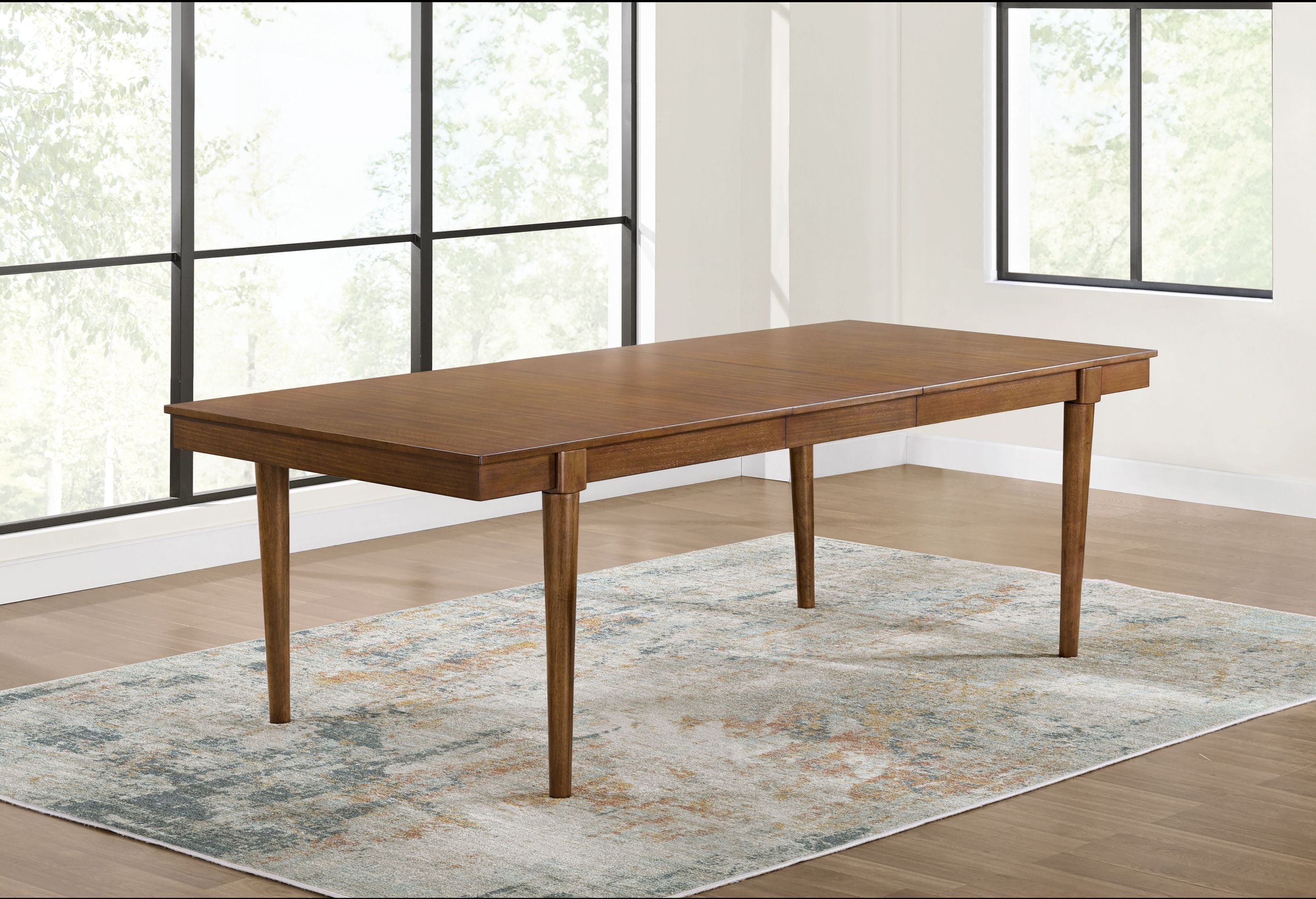 Lyncott - Rectangular Dining Room Extension Table - Brown - Image 1