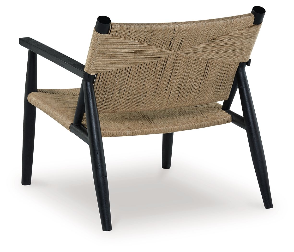 Halfmore - Accent Chair - Black / Natural - Image 3