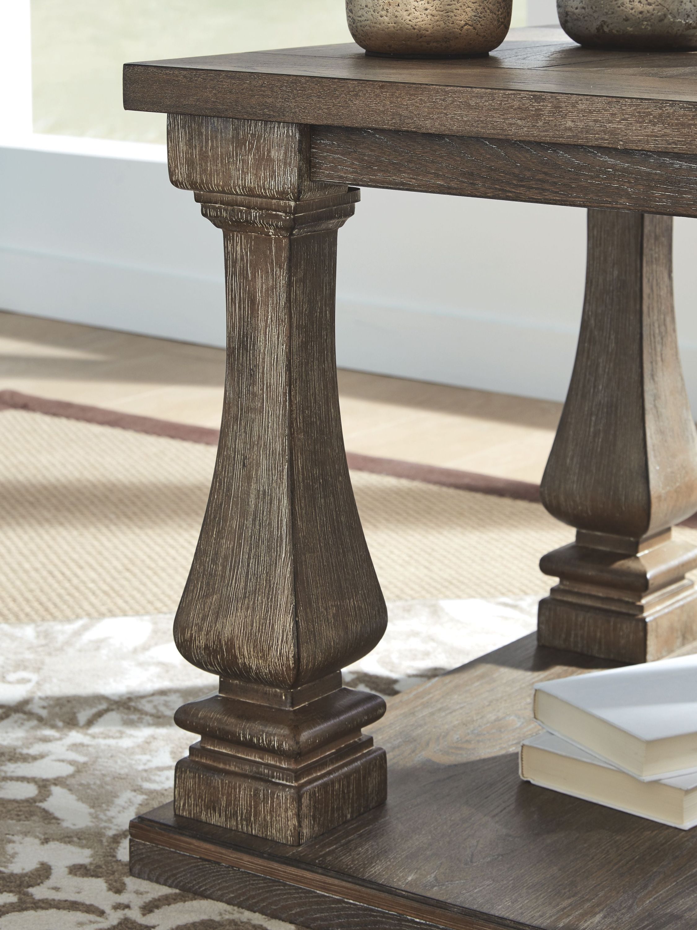 Johnelle - Rectangular End Table - Gray - Image 2