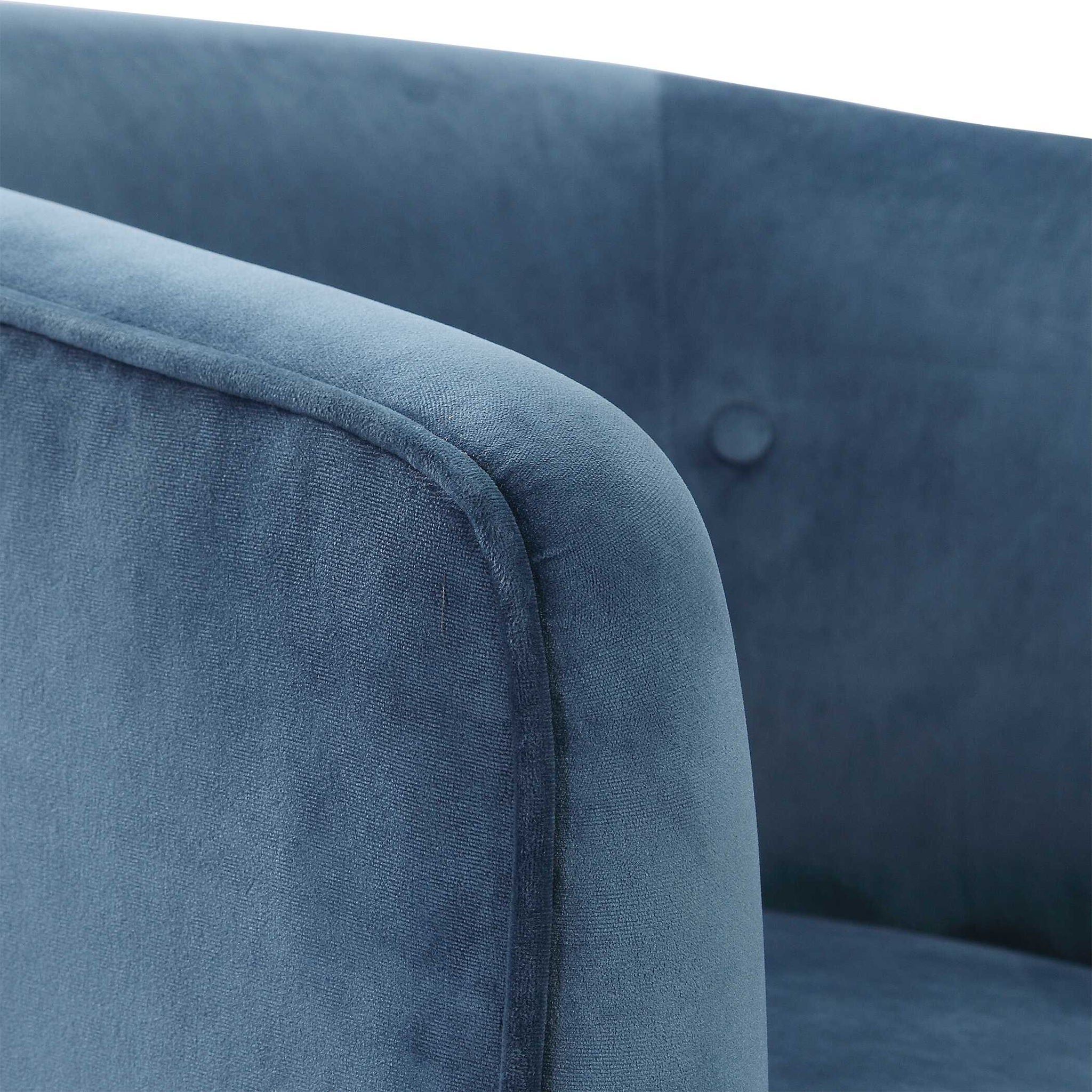 Mallorie - Swivel Chair - Blue - Image 2
