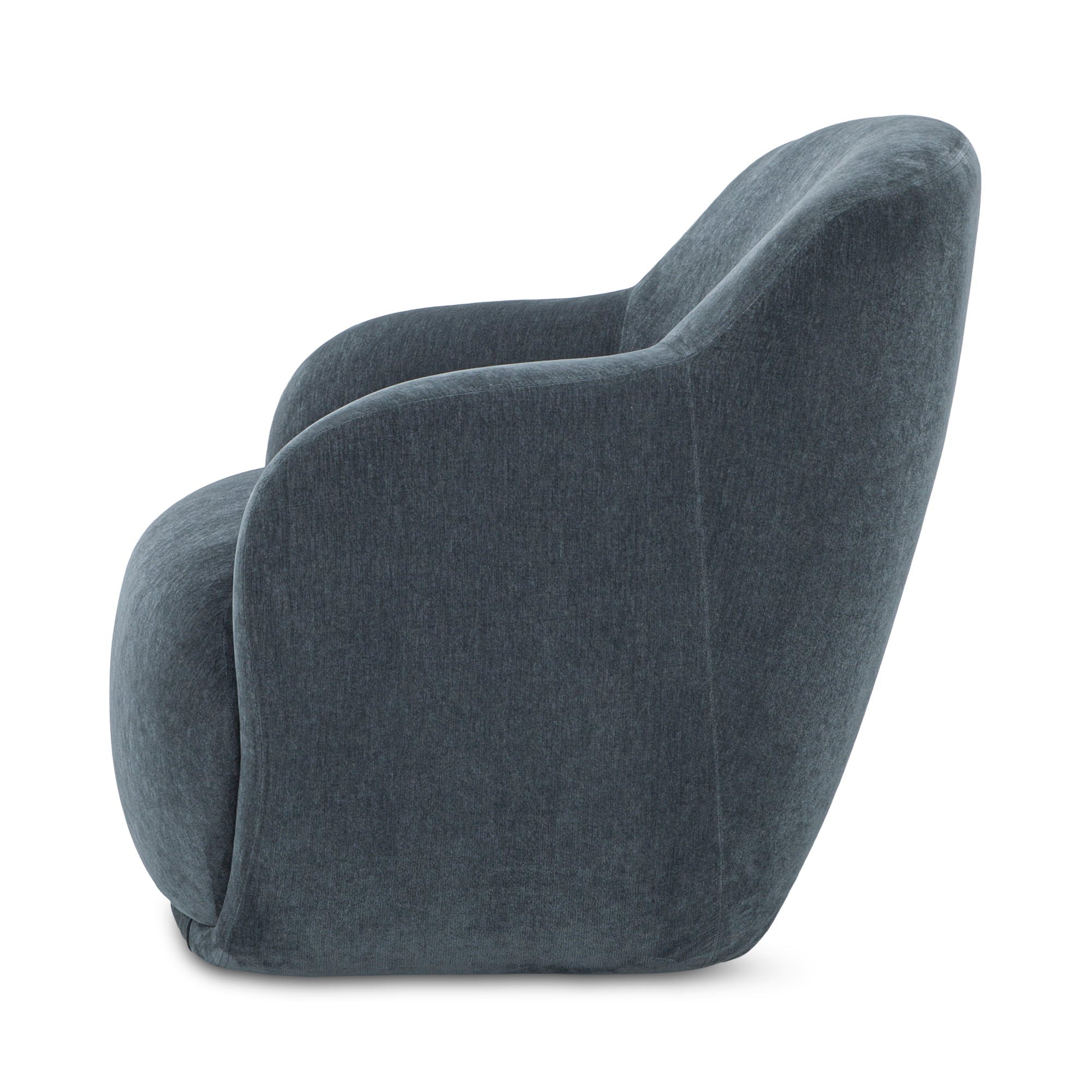 Stevie - Lounge Chair - Slate Blue - Image 2
