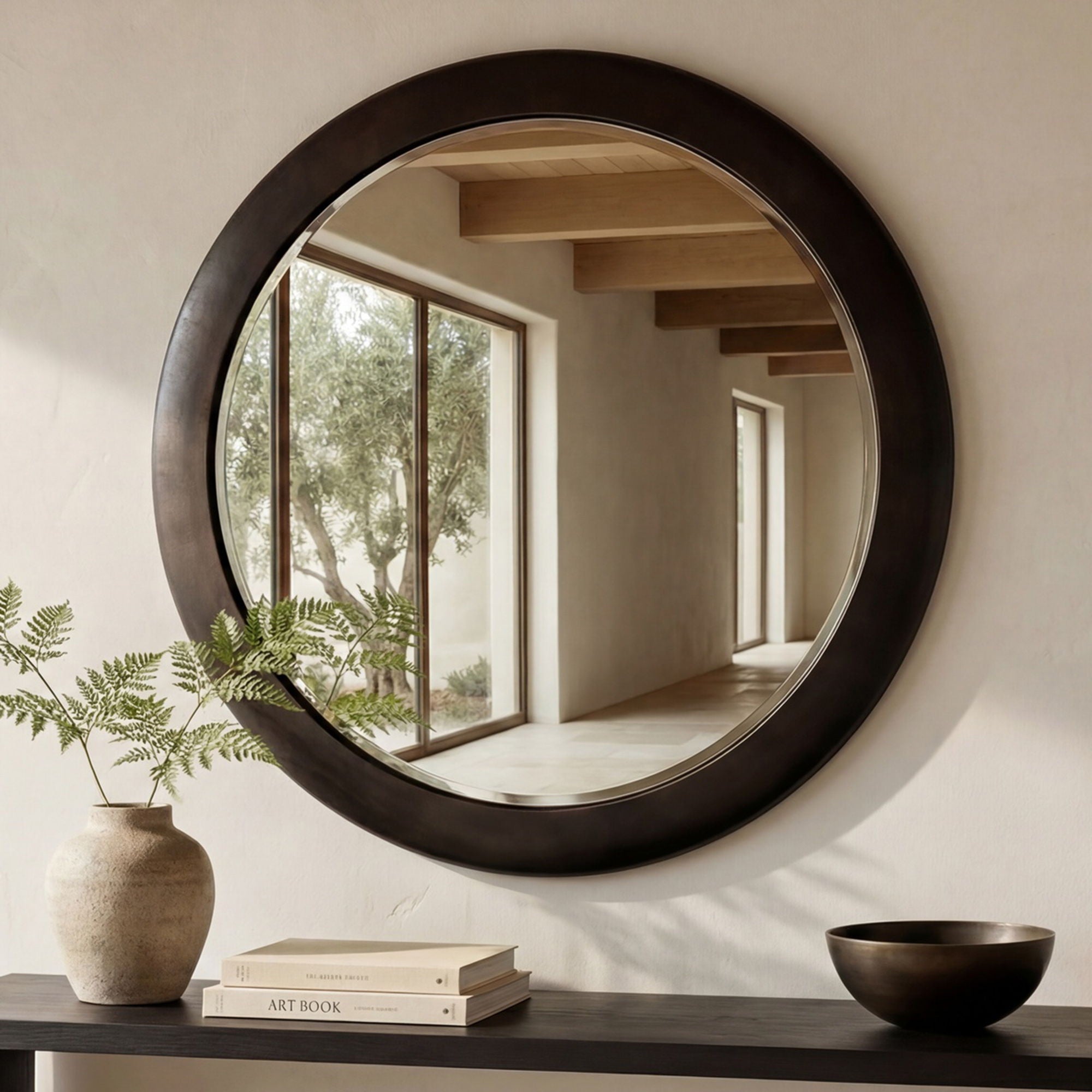 Otis - Mirror - Blackened Bronze - Image 1