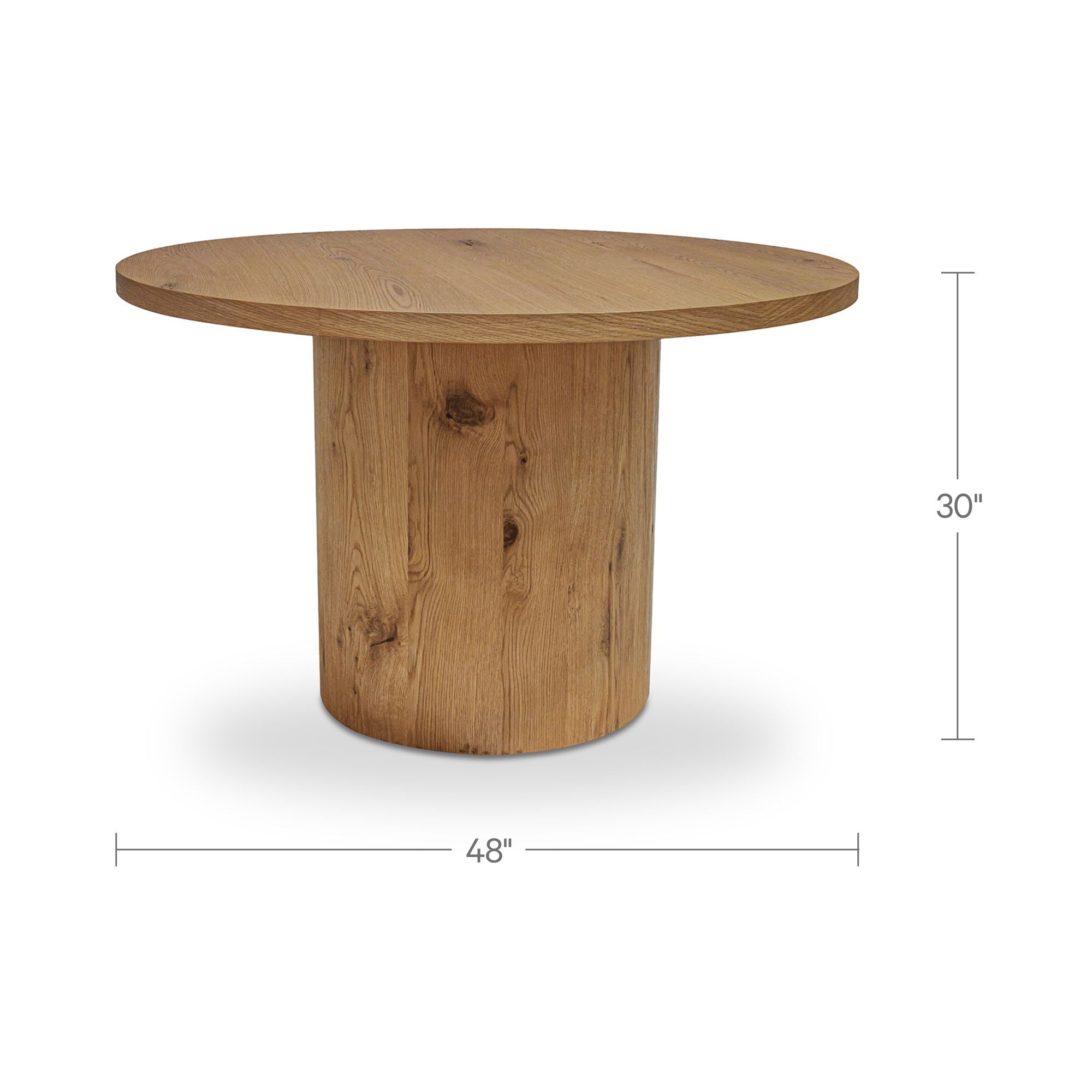 Hansen - Dining Table - Rustic Oak - Image 2