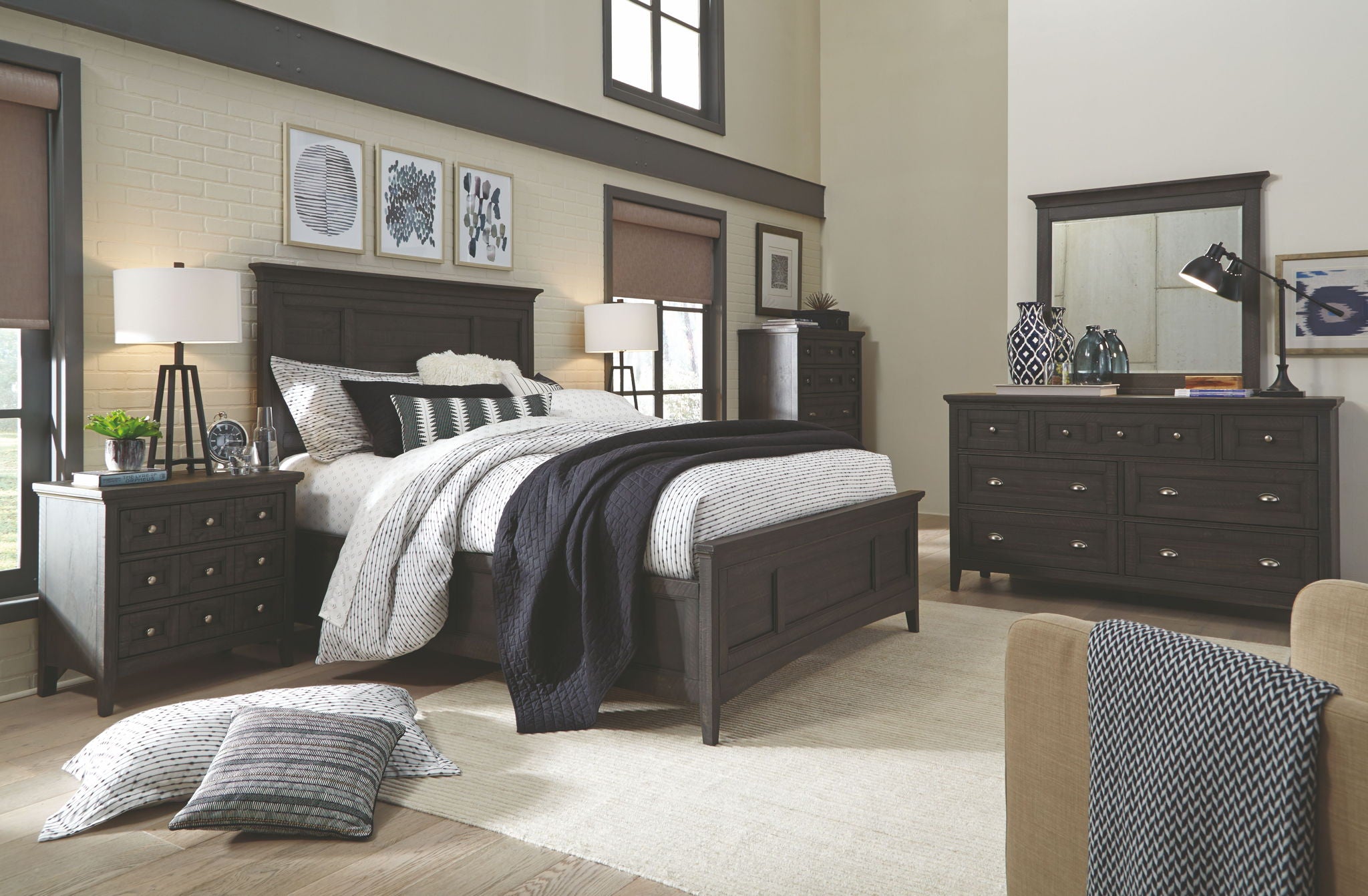 Westley Falls - Drawer Chest - Graphite - Image 2