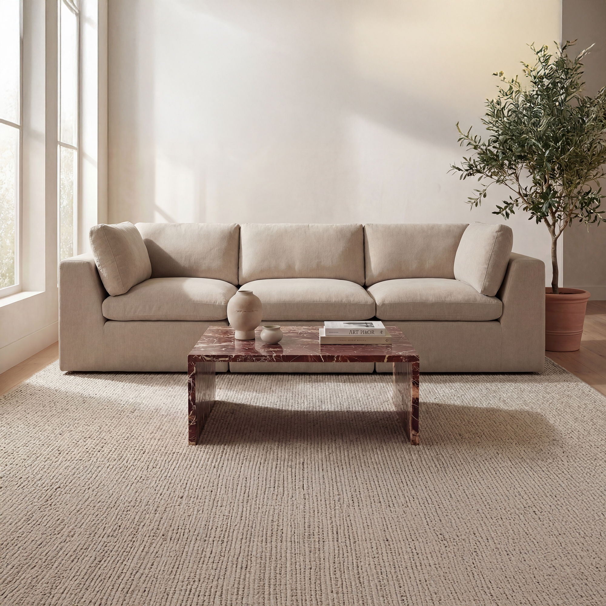 Cates - Modular Sofa - Pebble - Image 3