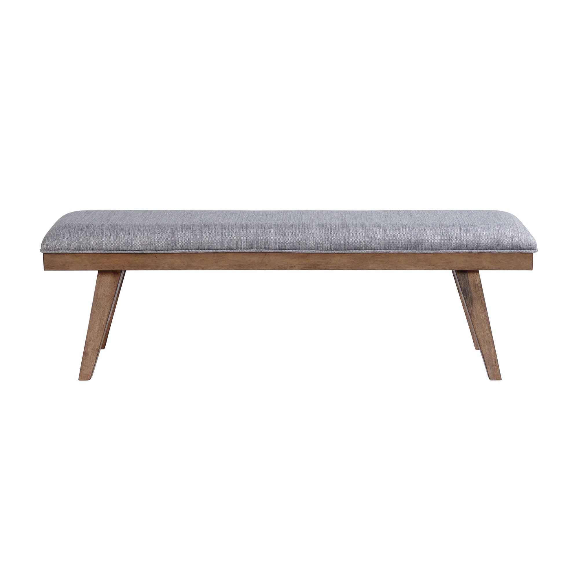 Oslo - Backless Bench - Weathered Chestnut - Image 2