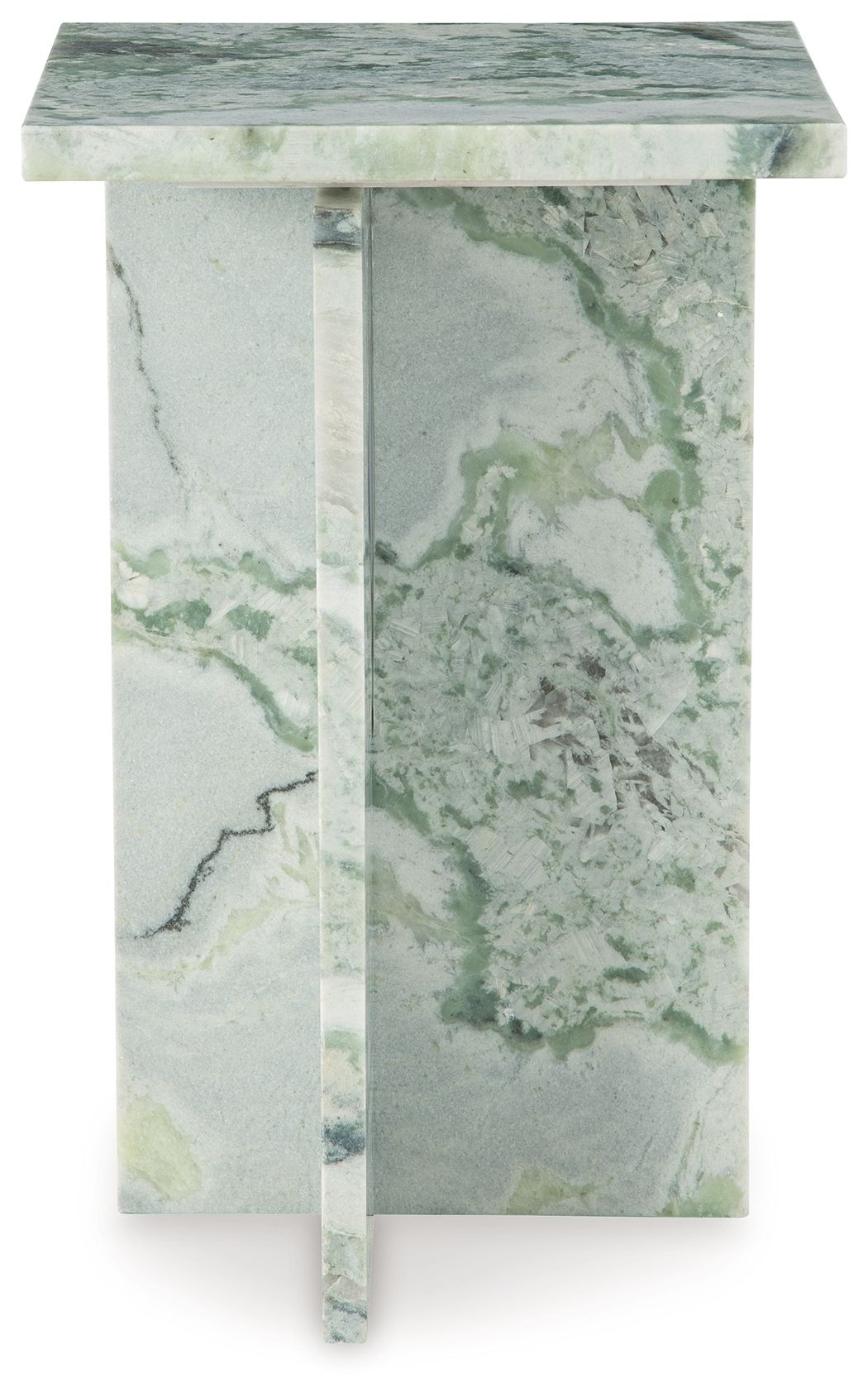 Deaconwell - Accent Table - White / Green - Image 2
