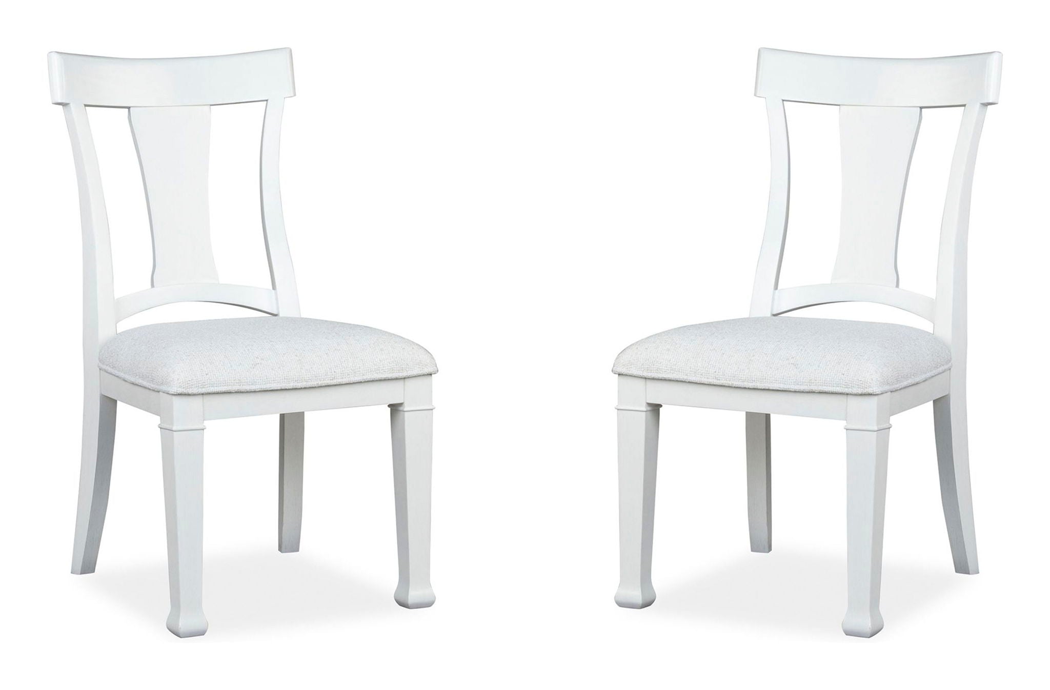 Kingston - Upholstered Side Chair (Set of 2) - Whisper White And Cerused Nutmeg - Image 1