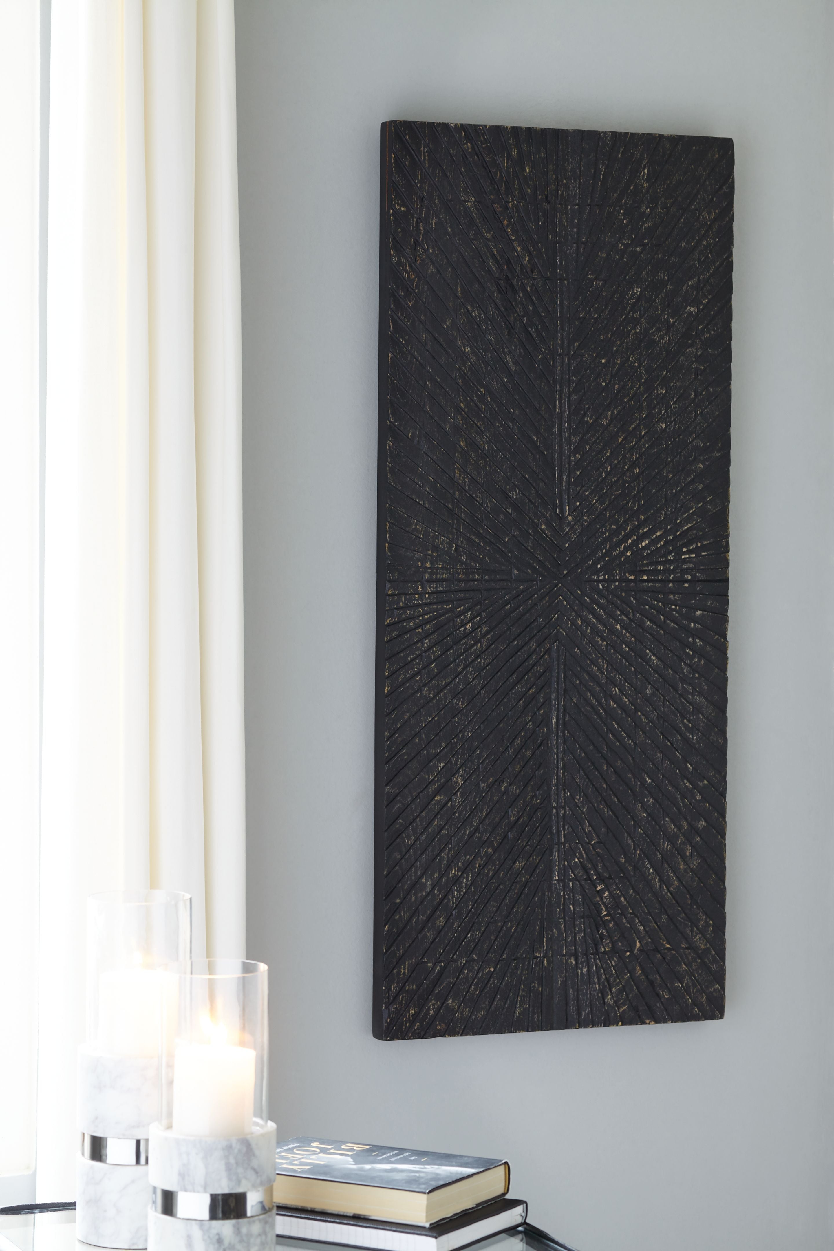 Lenora - Wall Decor - Antique Black - Image 2