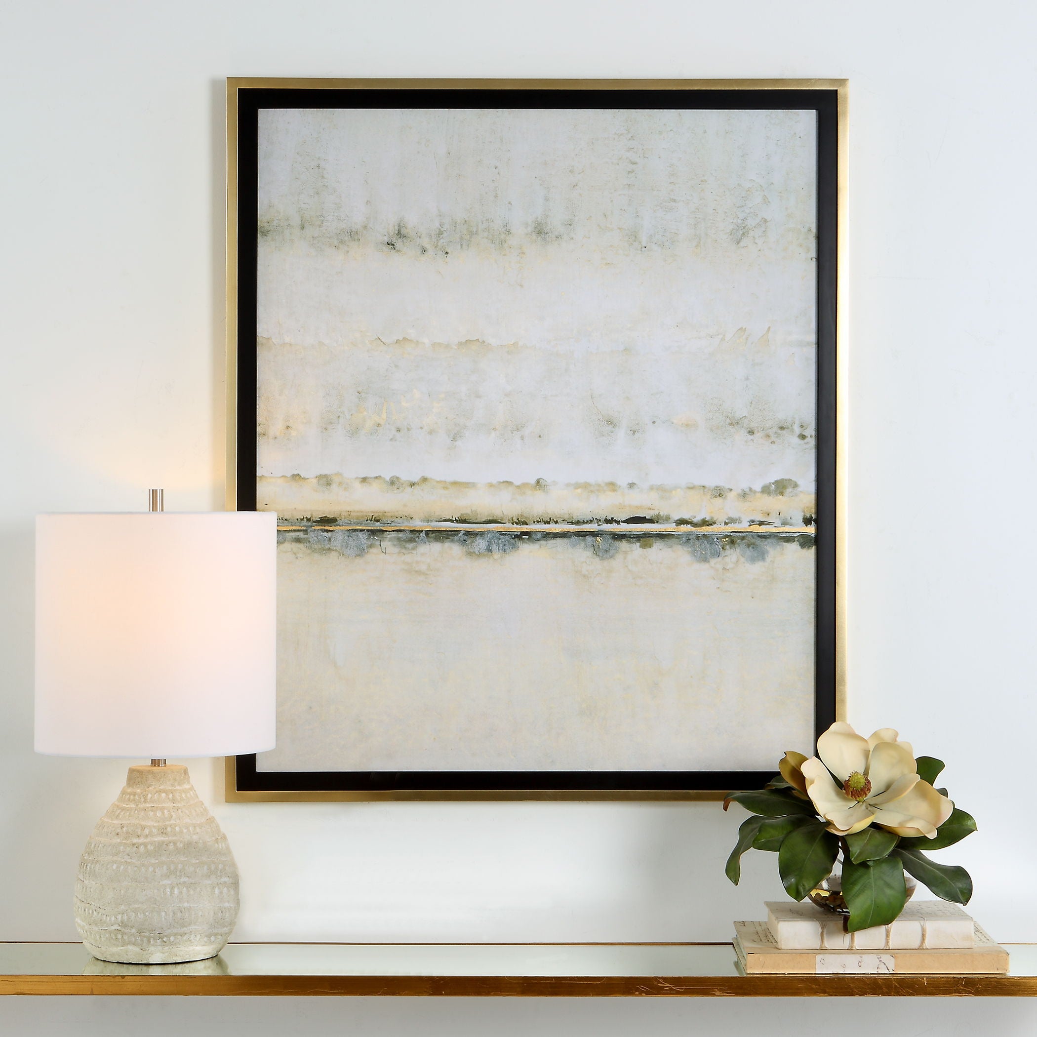 Gilded Horizon - Framed Print - Image 3