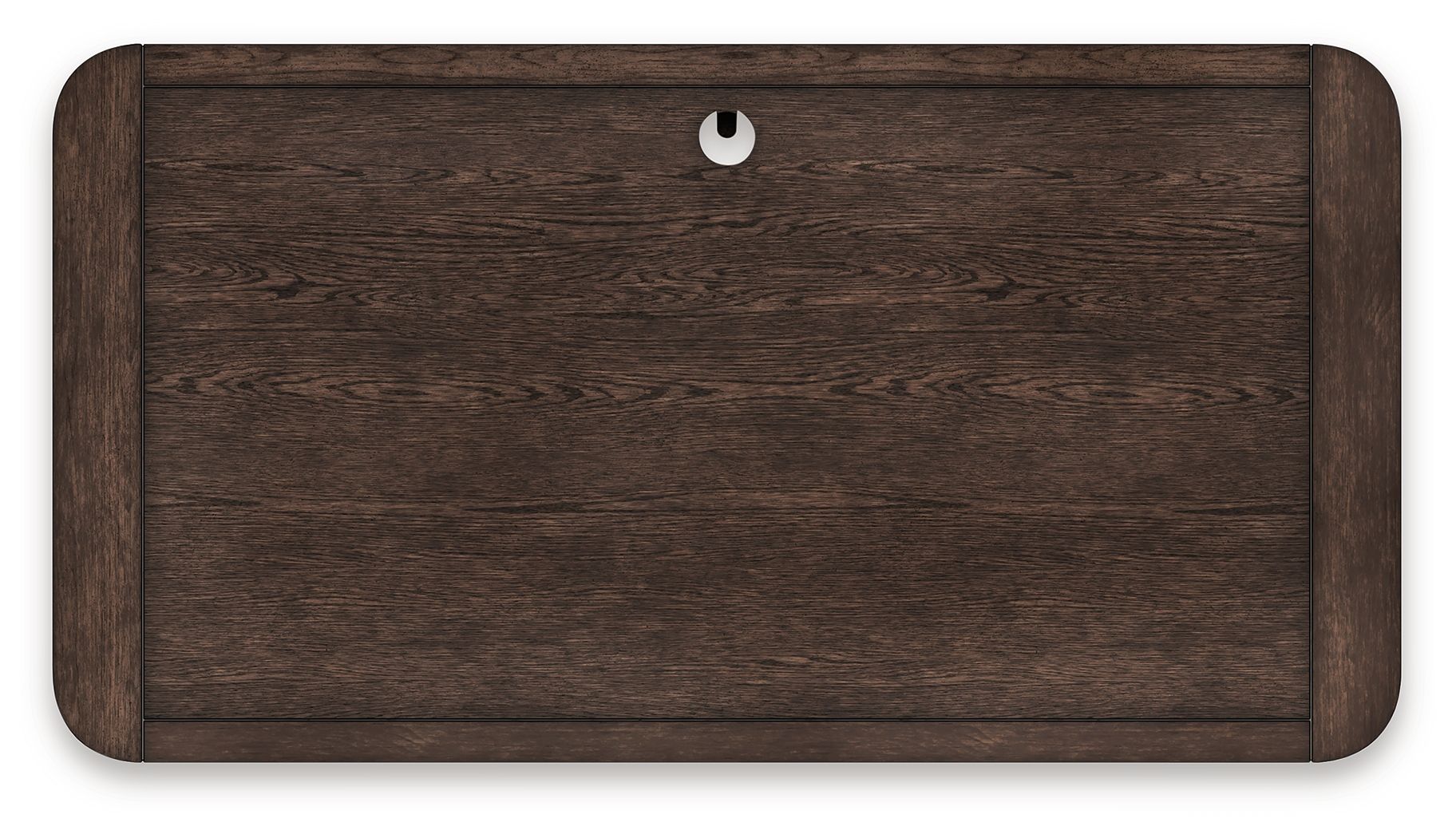 Breckington - Home Office Desk - Dark Brown - Image 2