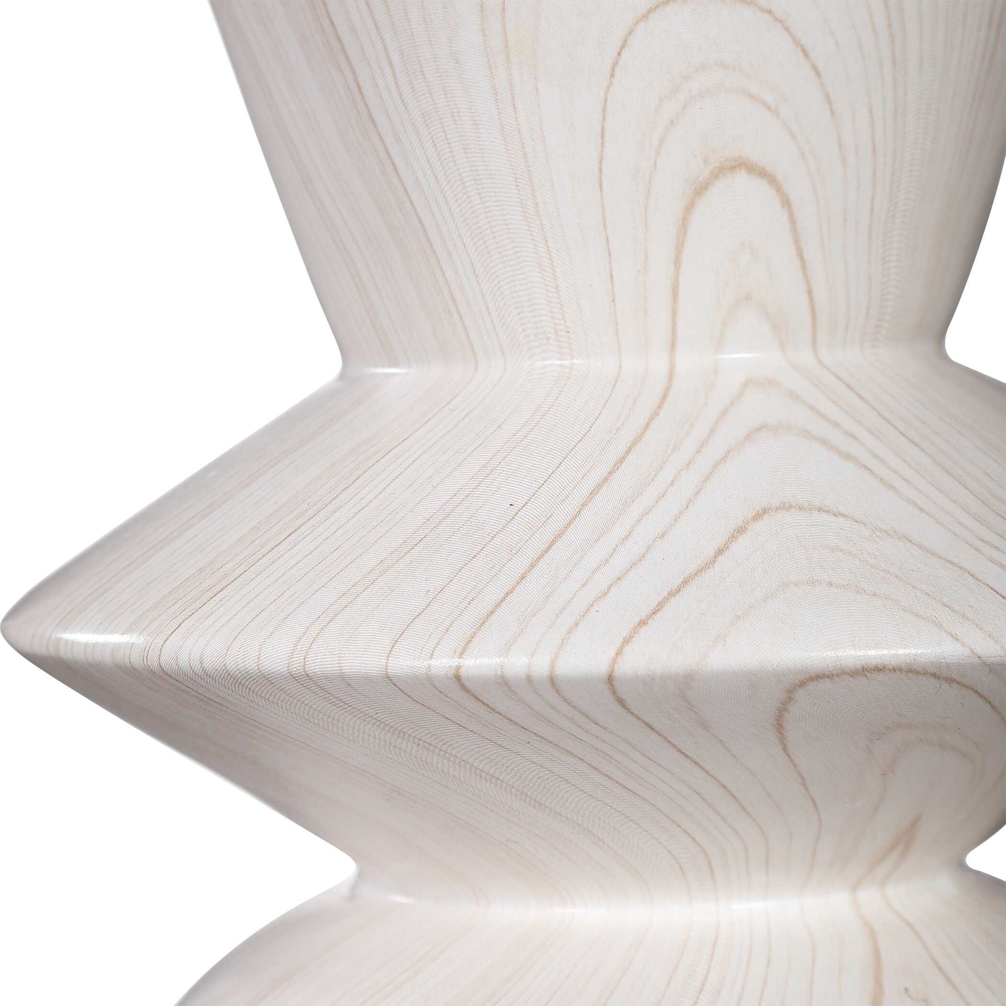 Stevens - Bleached Wood Buffet Lamp - White - Image 2
