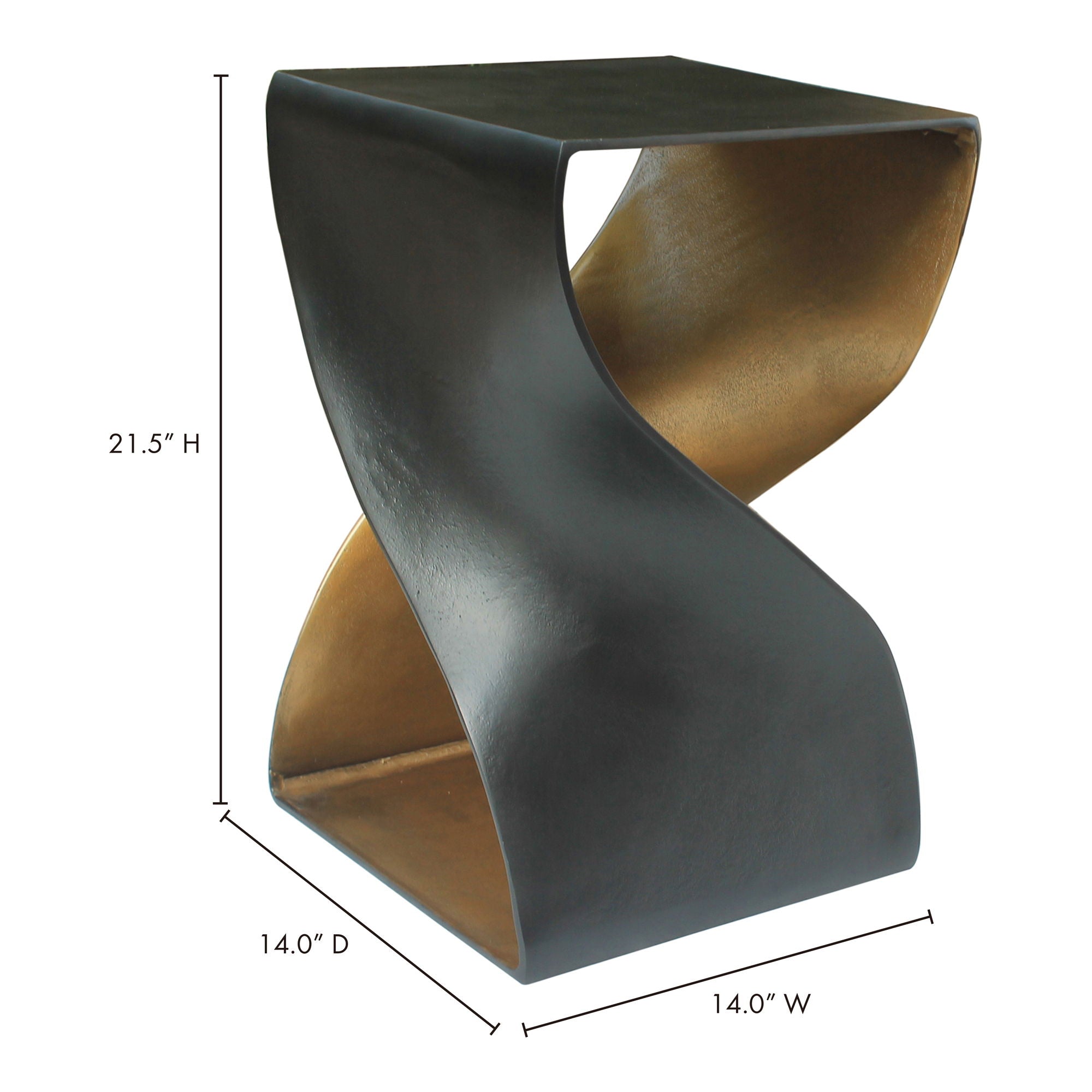 Twist - Accent Table - Black - Image 2