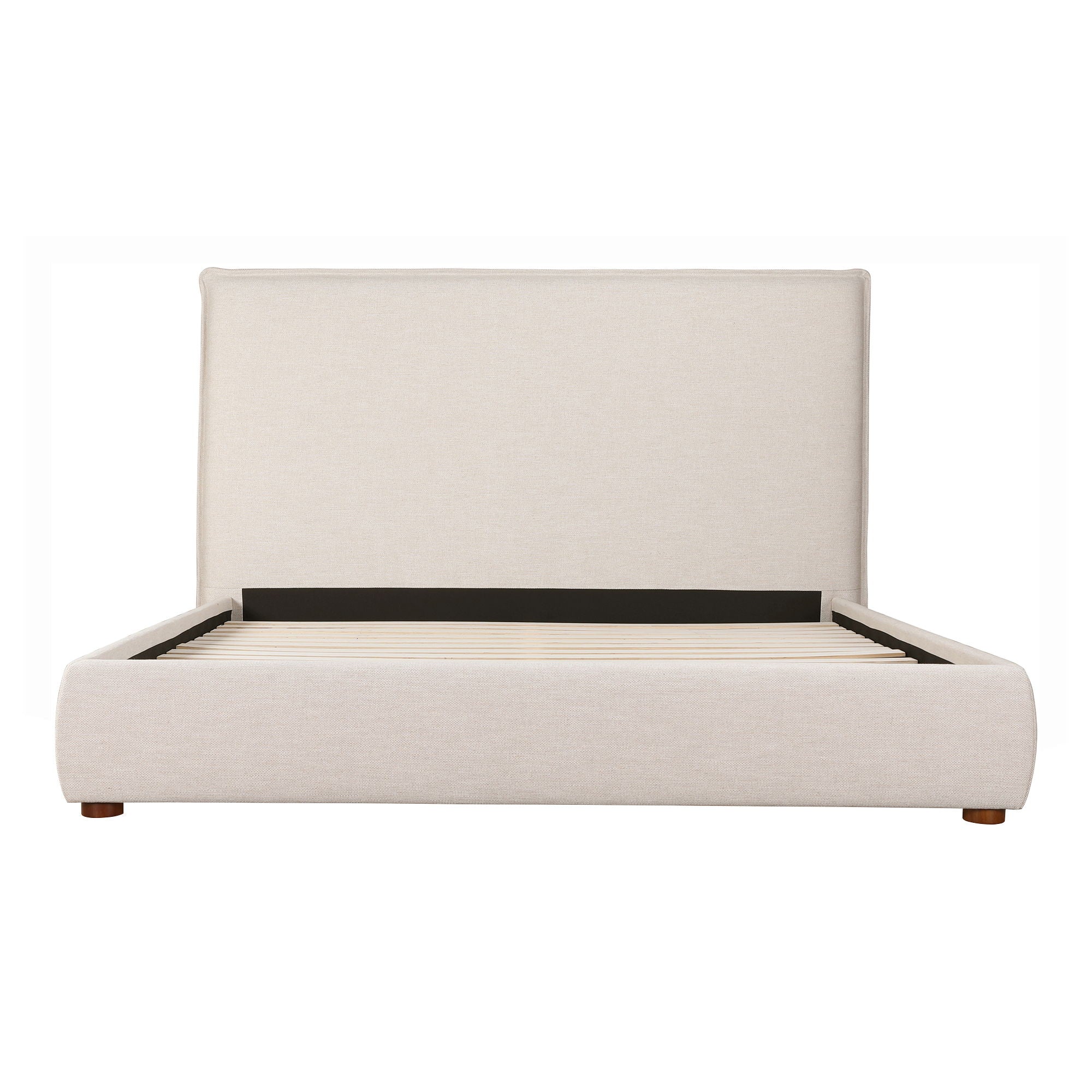 Luzon - Queen Bed Tall Headboard - Wheat - Image 2