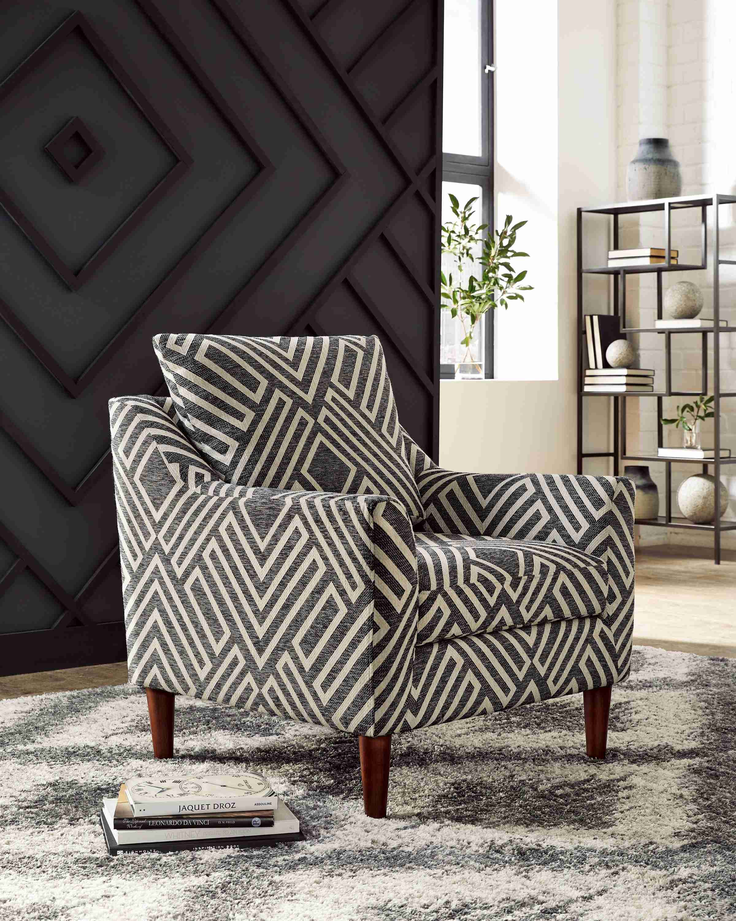 Morrilton Next-Gen Nuvella - Accent Chair - Natural / Charcoal - Image 2