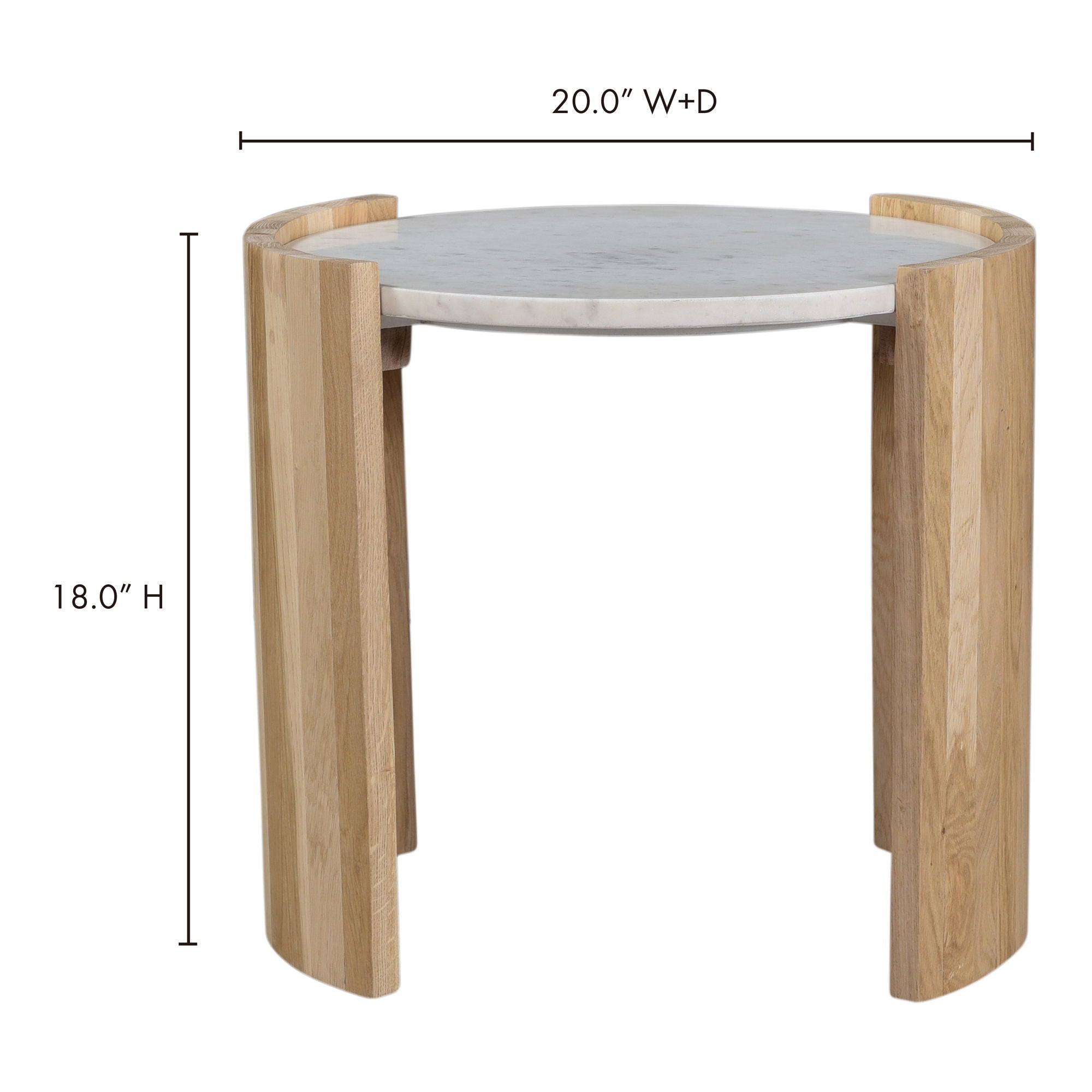 Dala - Side Table - Natural - Image 3