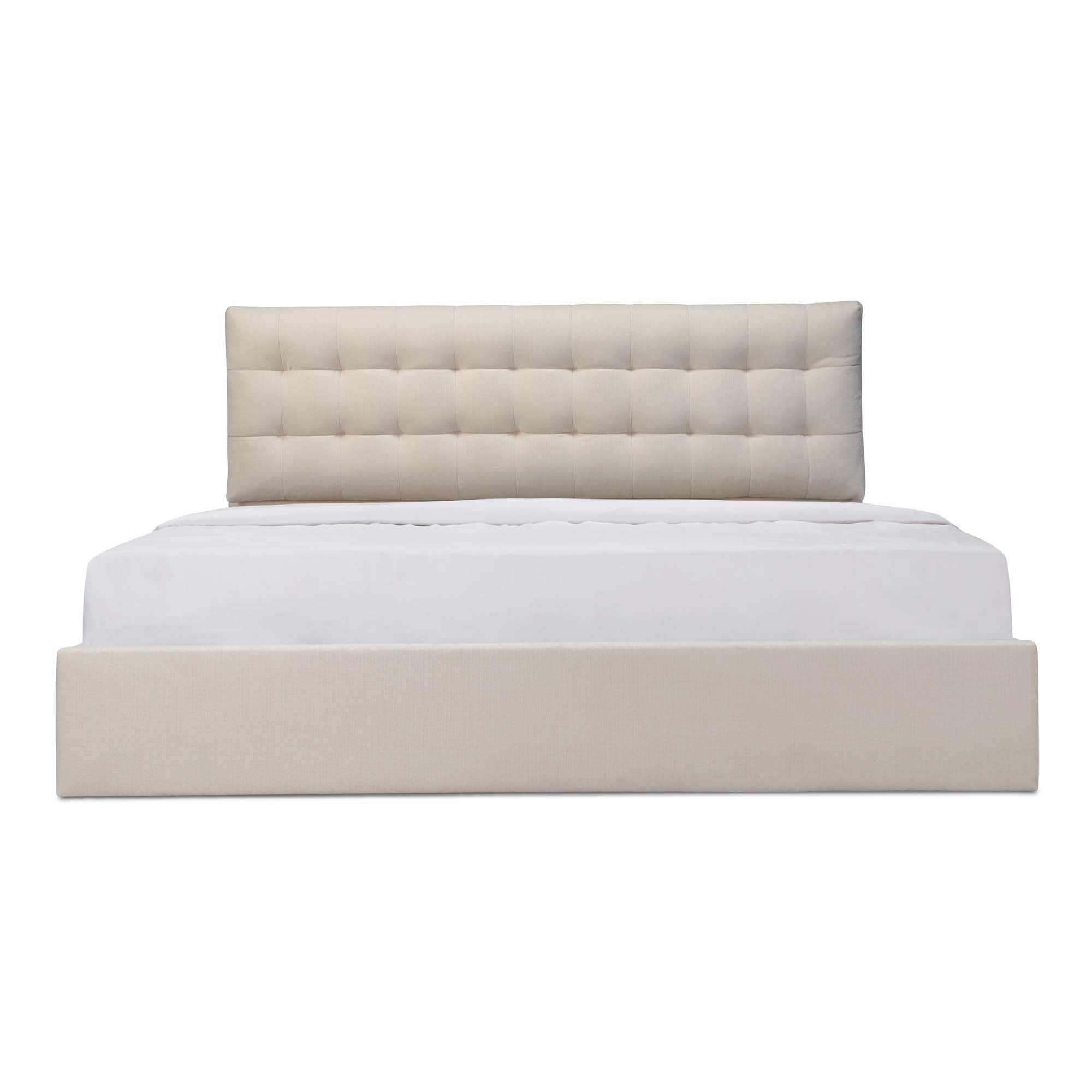 Sebastion - Queen Storage Bed - Cream - Image 1