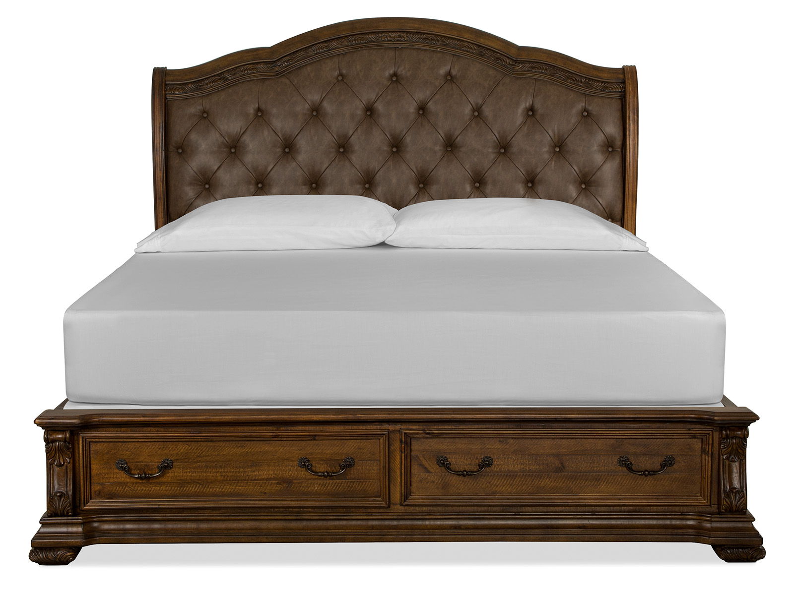 Durango - Upholstered Sleigh Storage Bed - Image 2