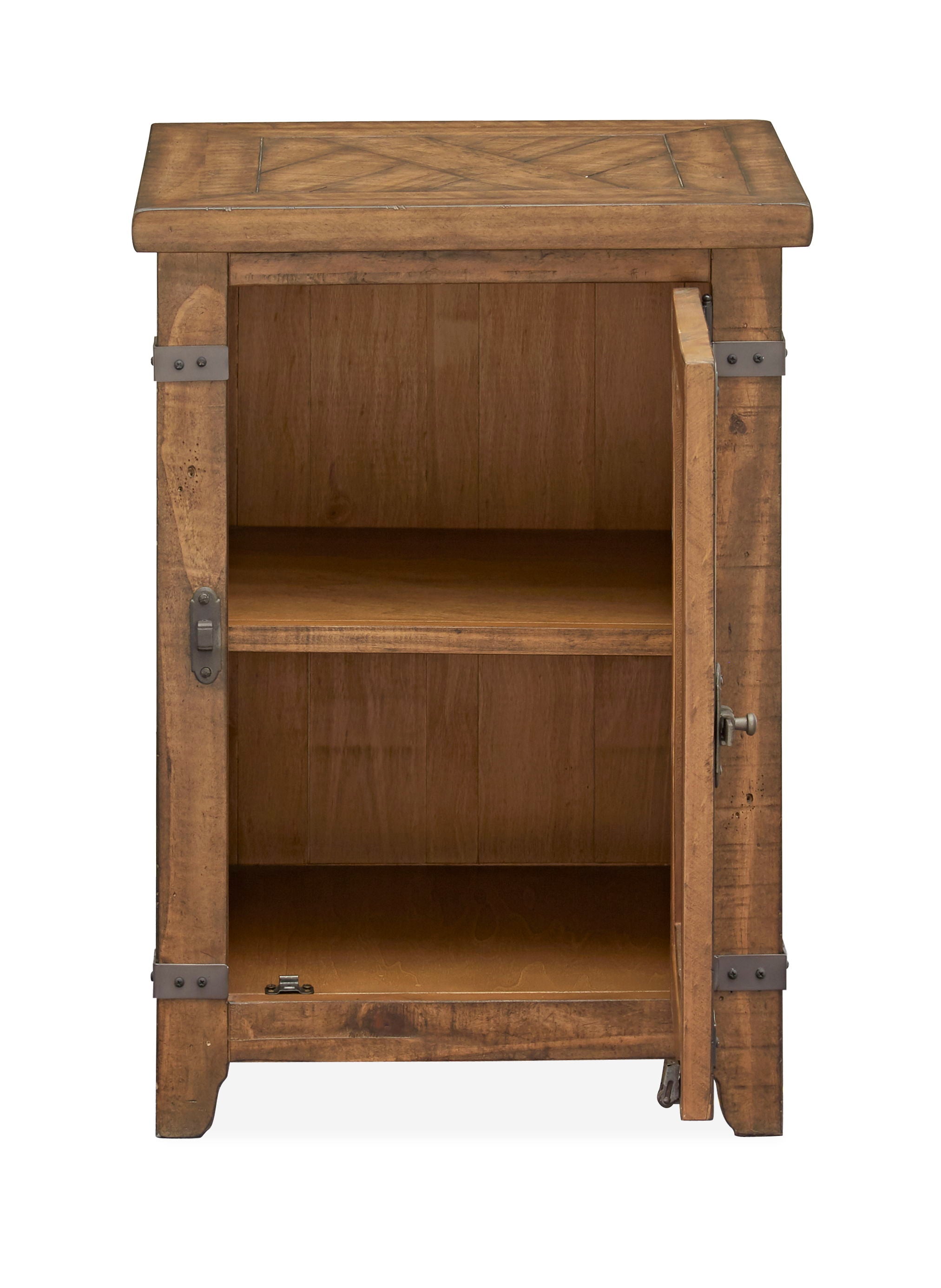 Chesterfield - Chairside End Table - Farmhouse Timber - Image 2