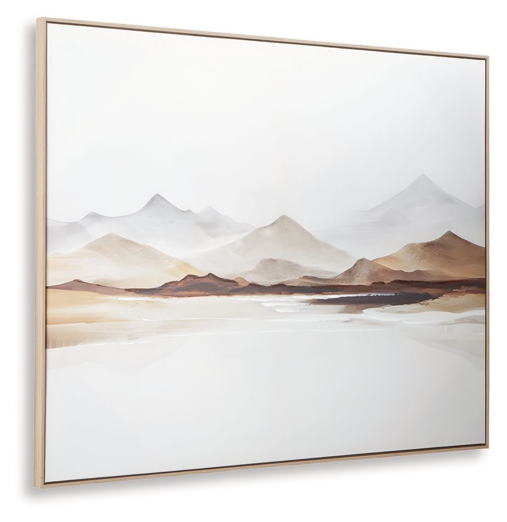 Karalen - Wall Art - White / Gray / Brown - Image 2