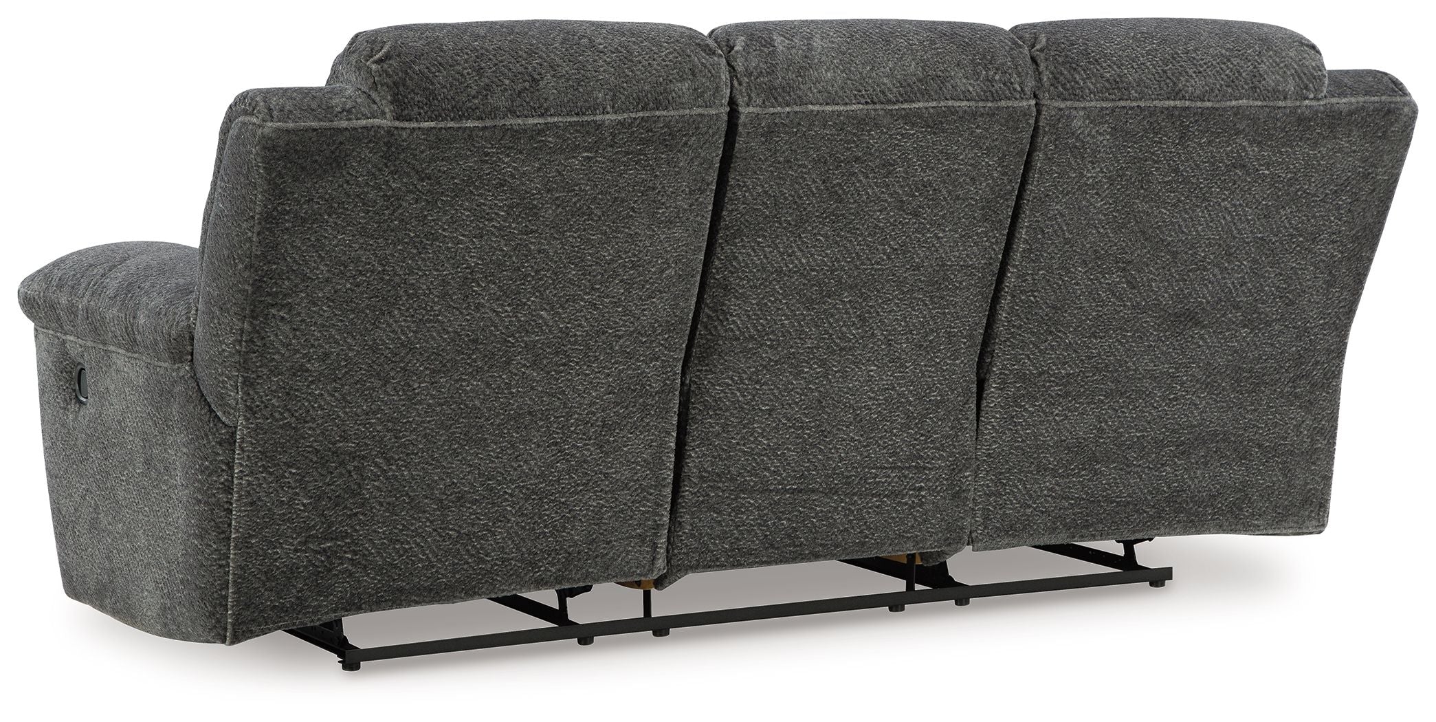 Frohn - Reclining Sofa - Fabric - Graphite - Image 2
