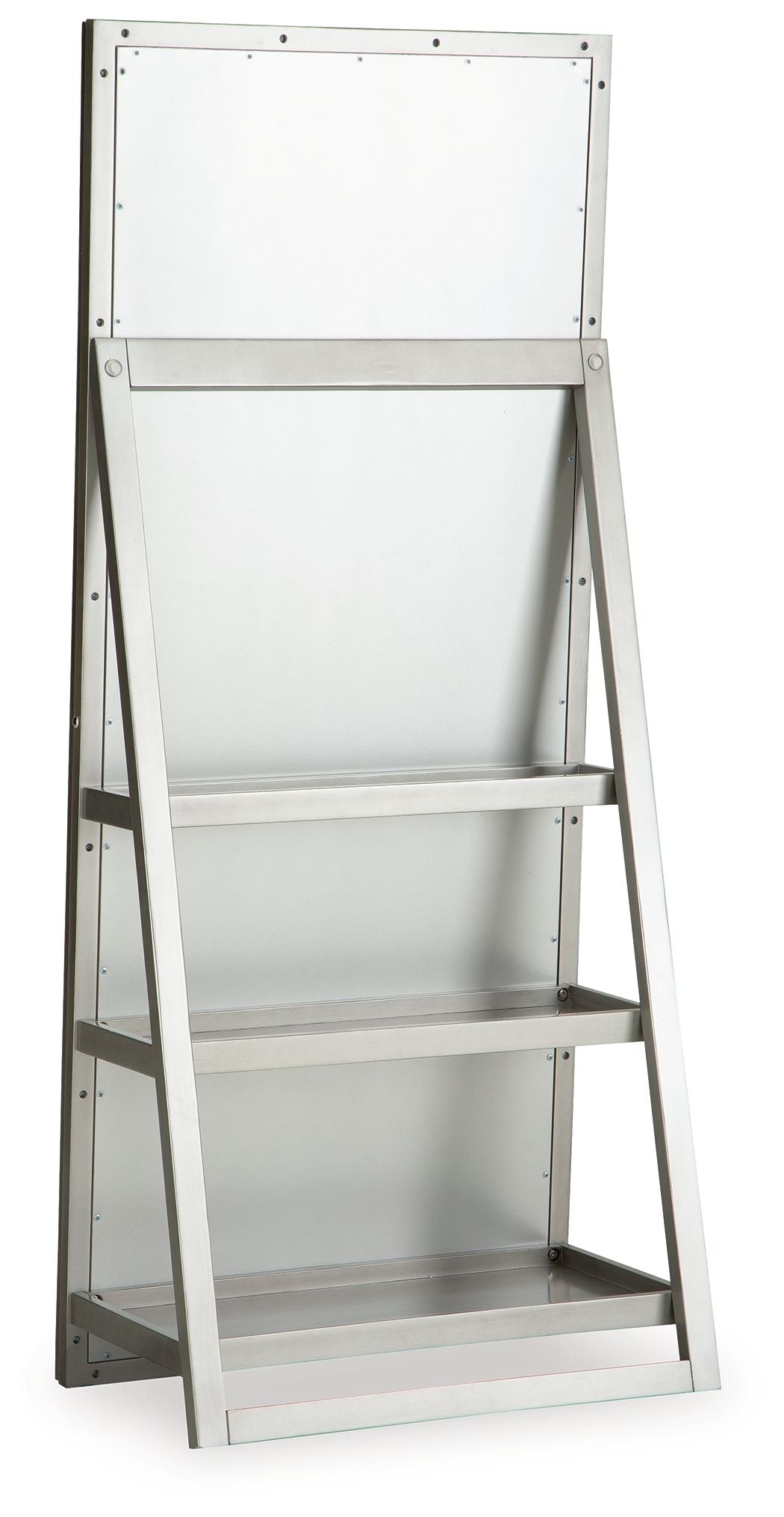Evesen - Floor Standing Mirror With Storage - Champagne - Image 3
