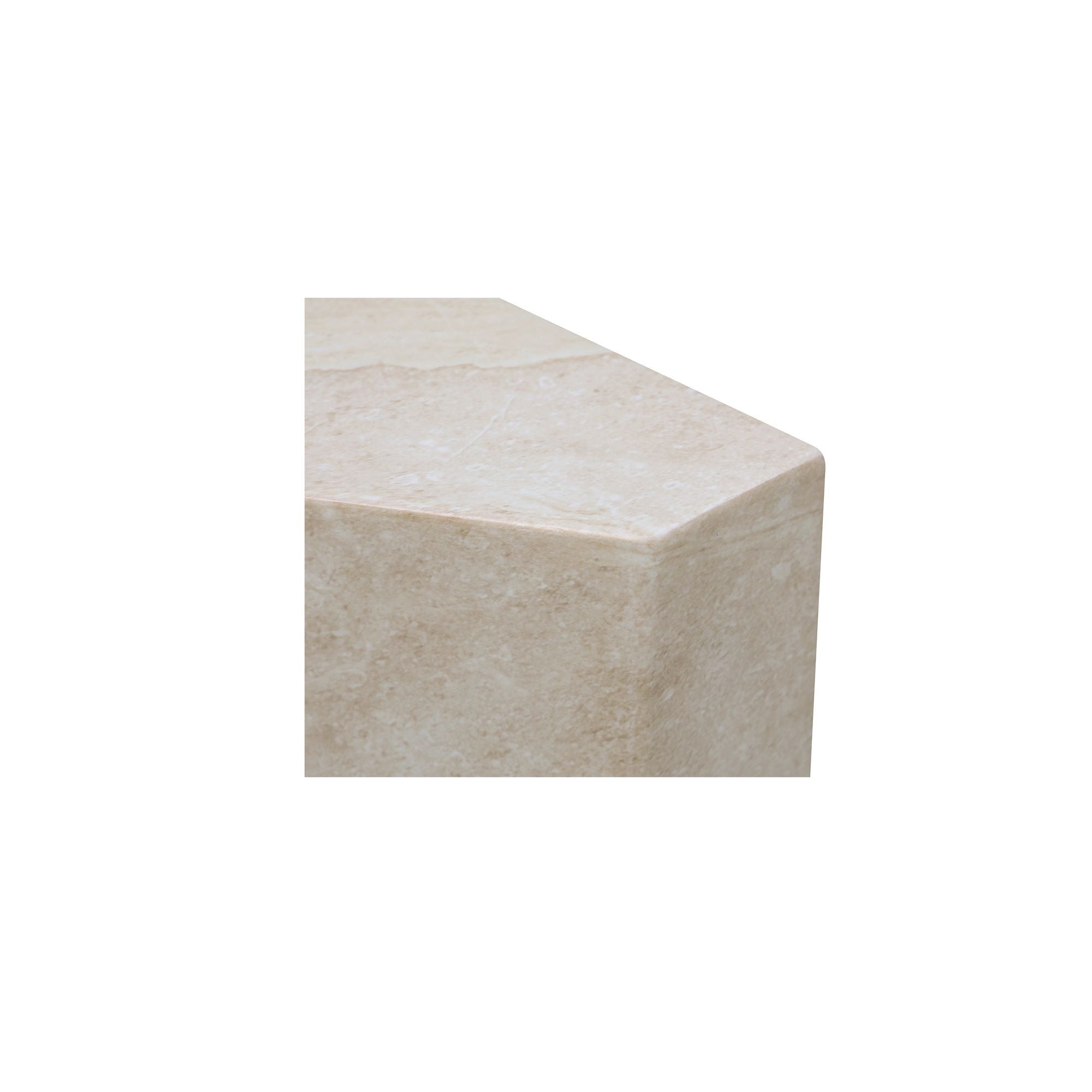 Nix - Outdoor Side Table - Cream - Image 2