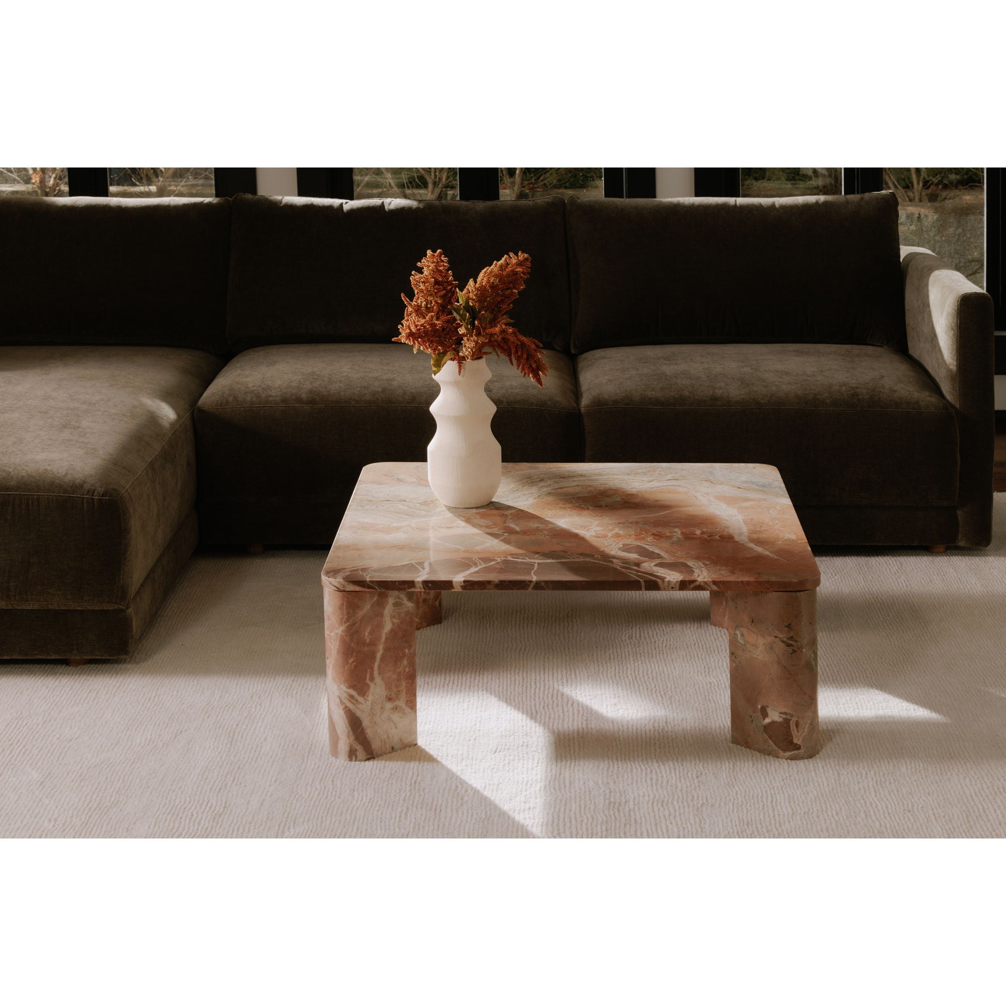 Segment - Coffee Table - Light Brown - Image 2