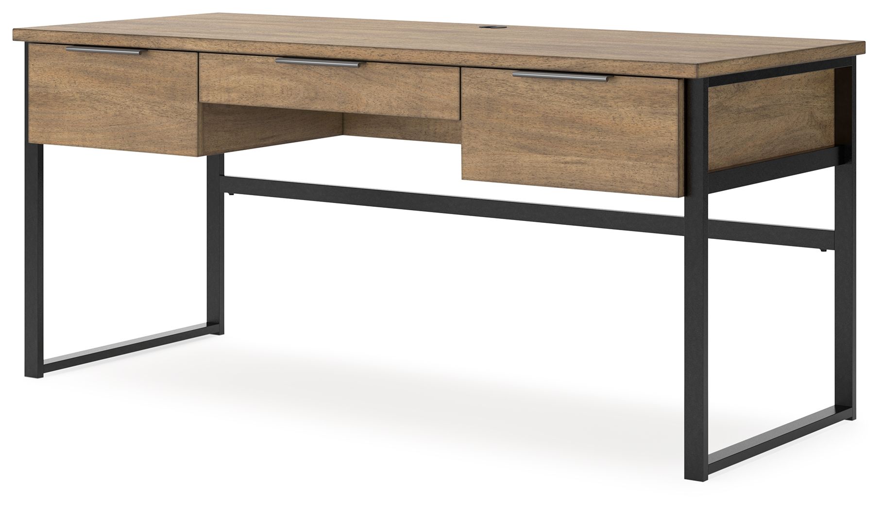 Montia - Home Office Desk - Light Brown - Image 2