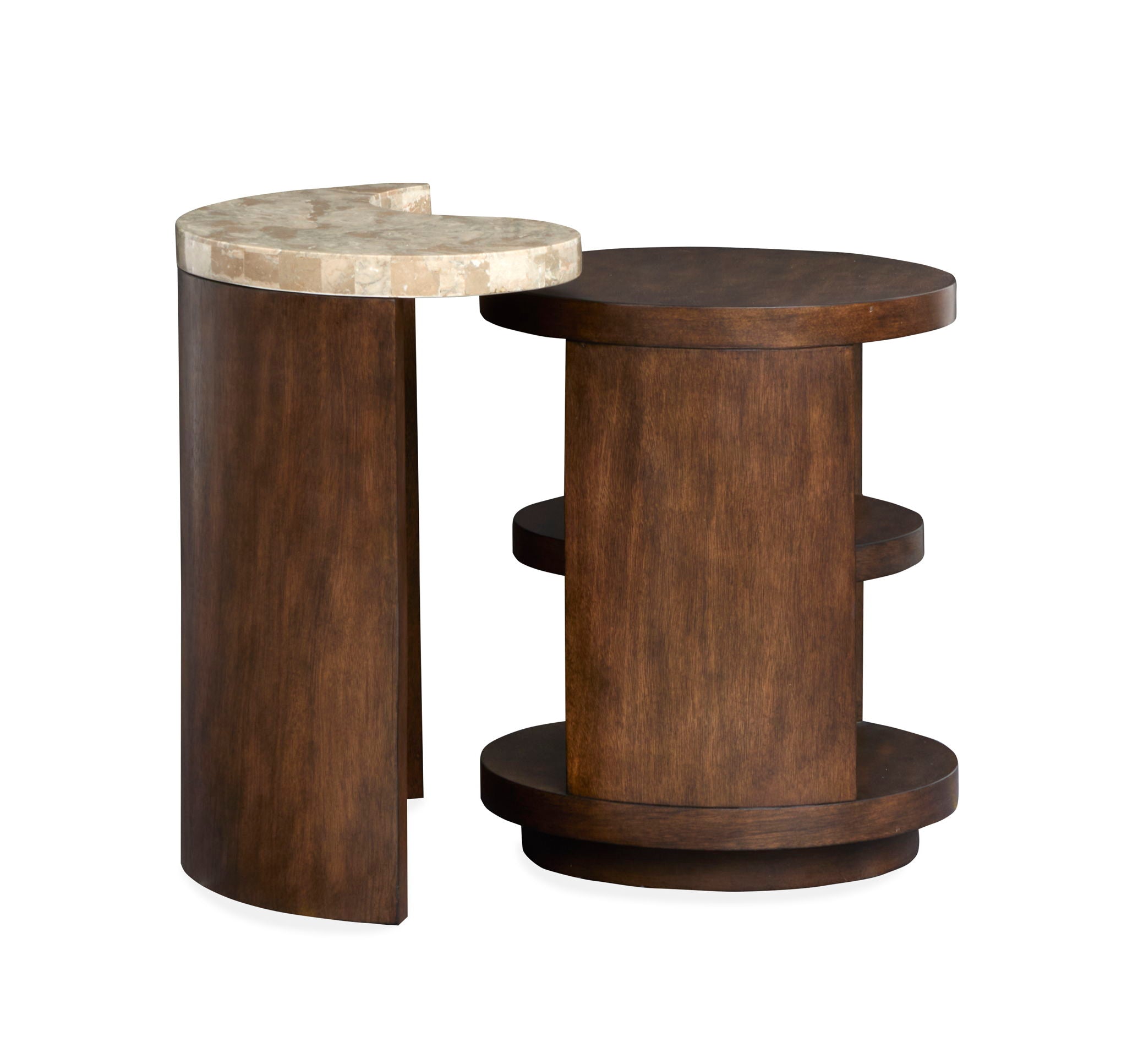 McPherson - Nesting End Table - Burnt Umber - Image 2