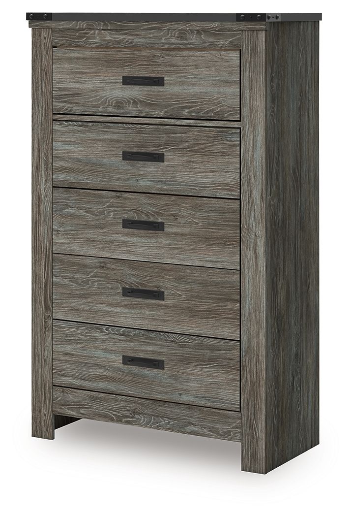 Frandern - Bookcase Panel Bedroom Set - Image 2