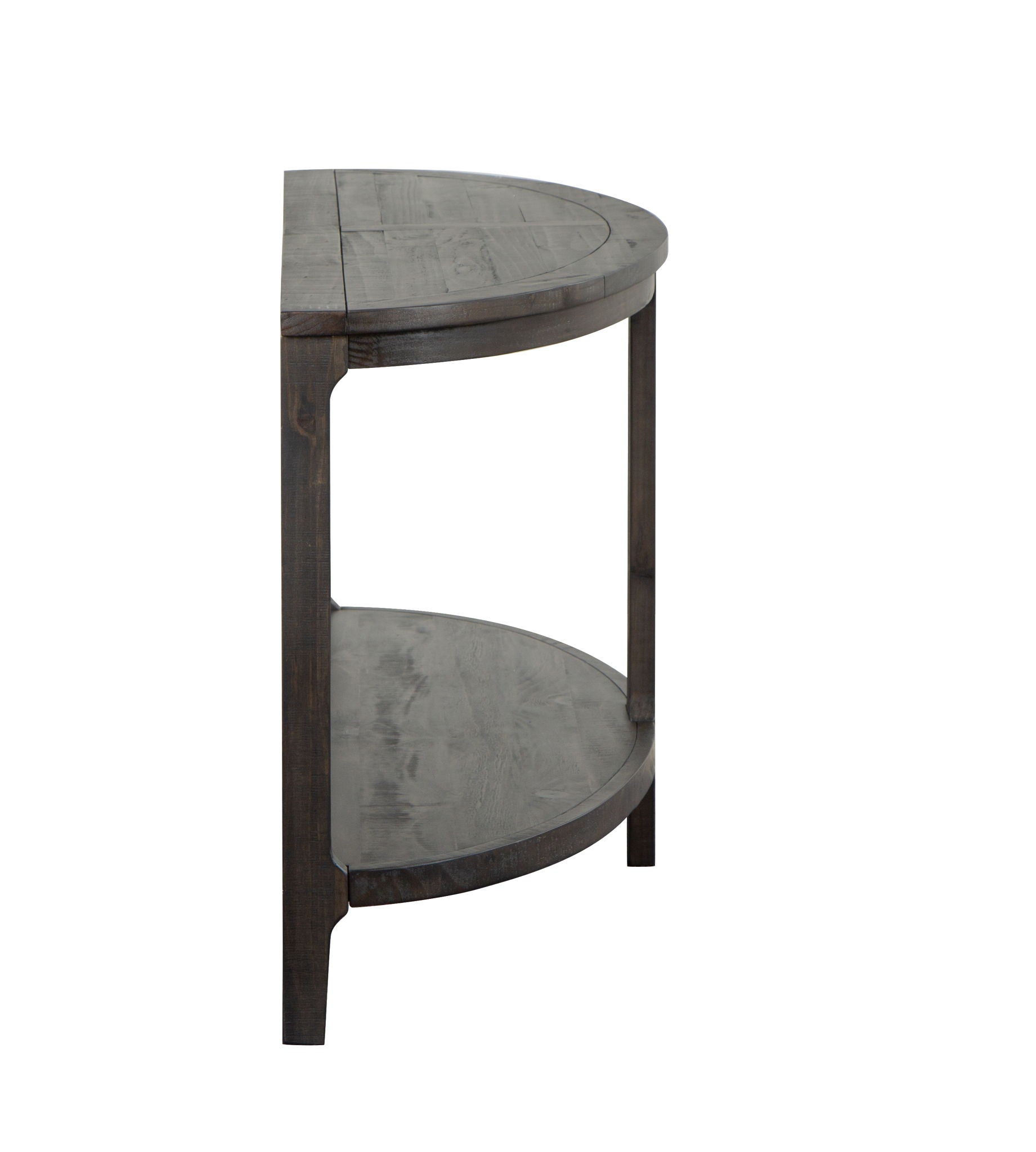 Boswell - Demilune Sofa Table - Peppercorn - Image 3
