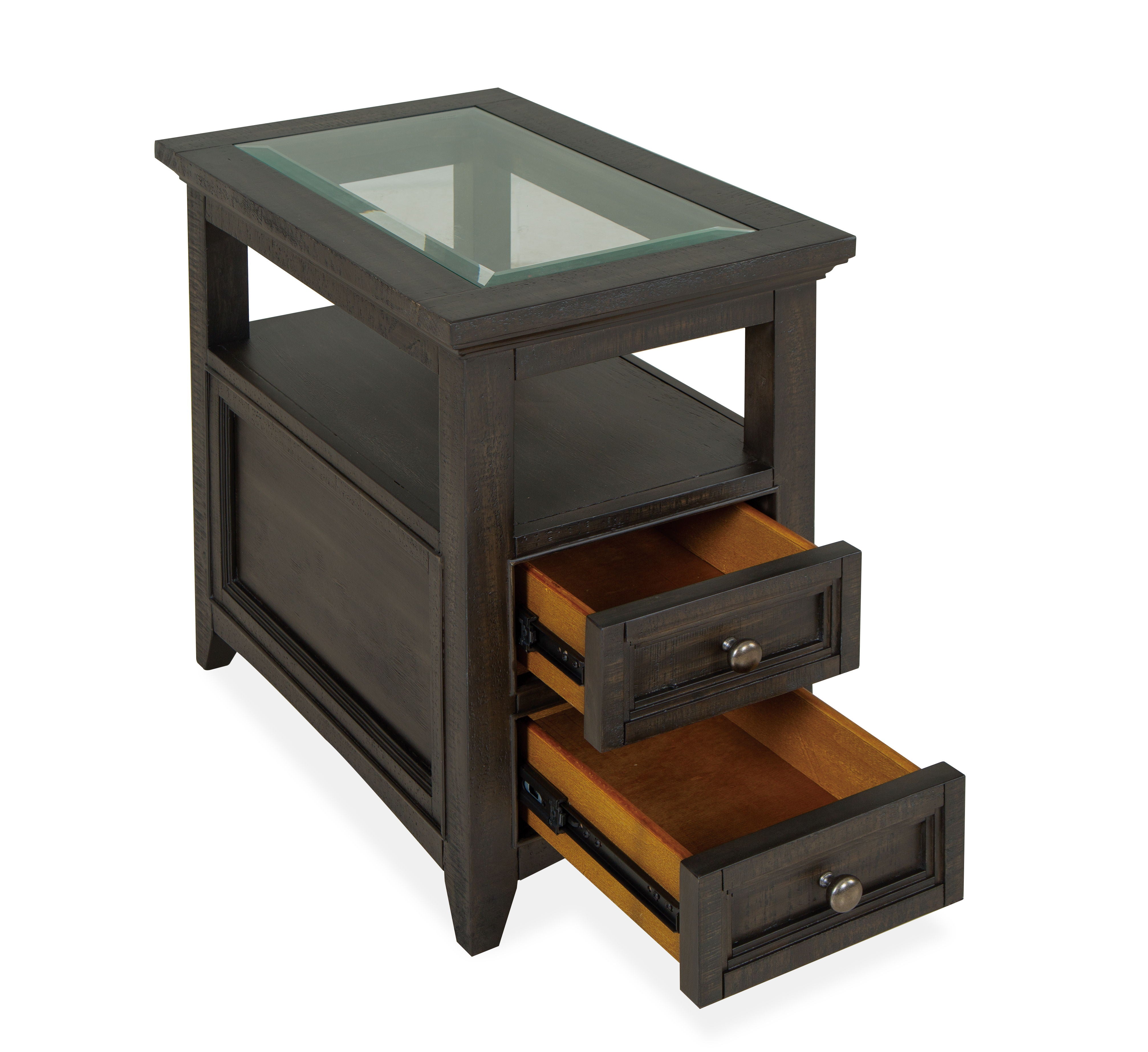 Westley Falls - Chairside End Table - Graphite - Image 2