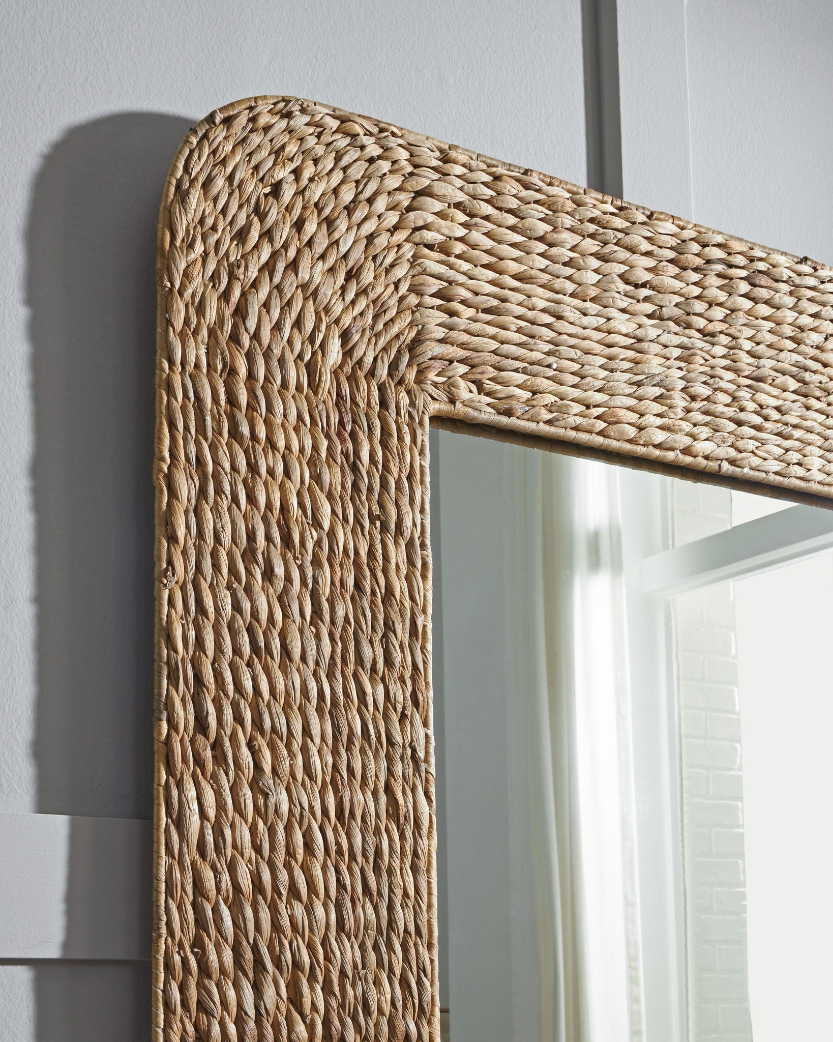 Norigan - Floor Mirror - Natural - Image 2